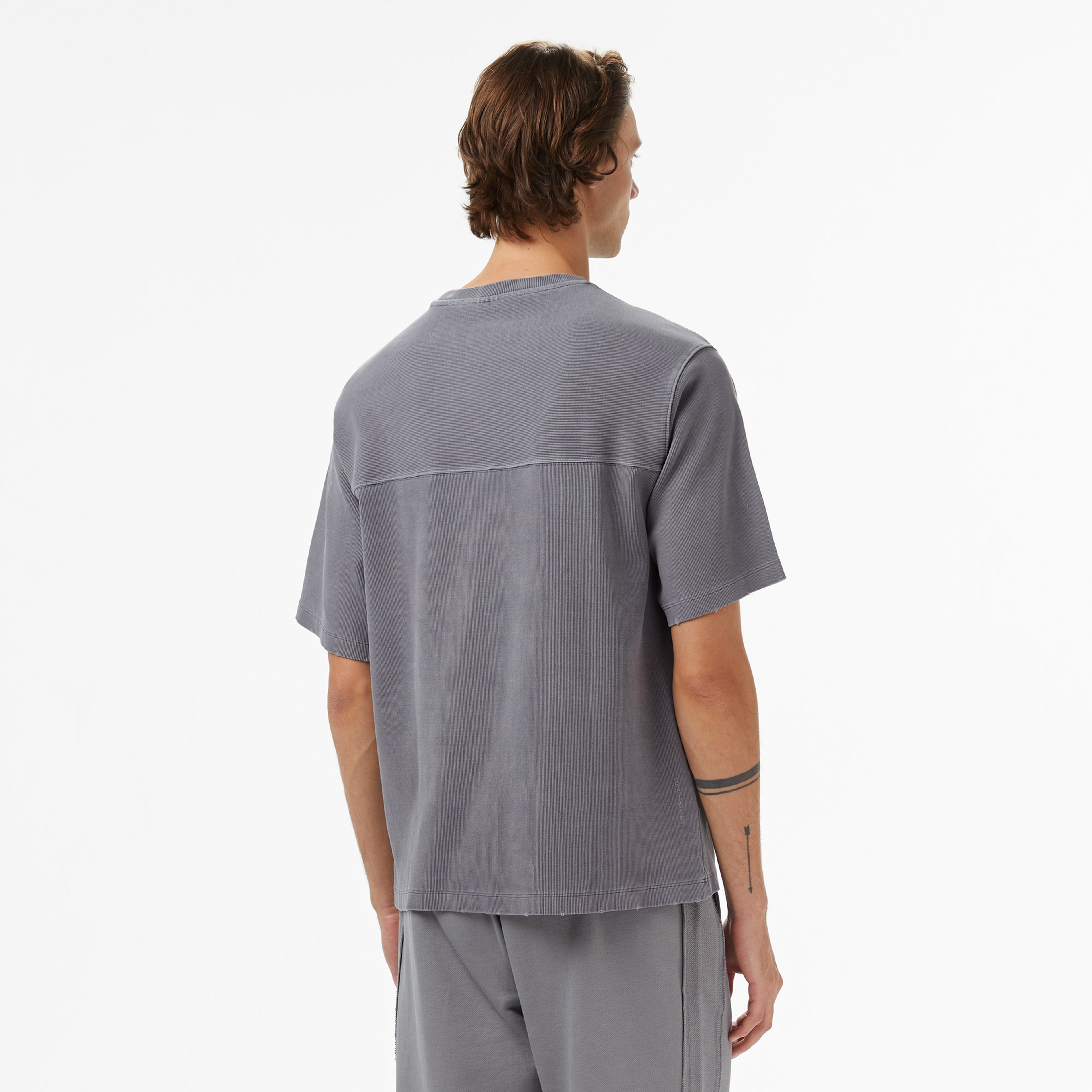 UNITED4 Erkek Gri T-Shirt