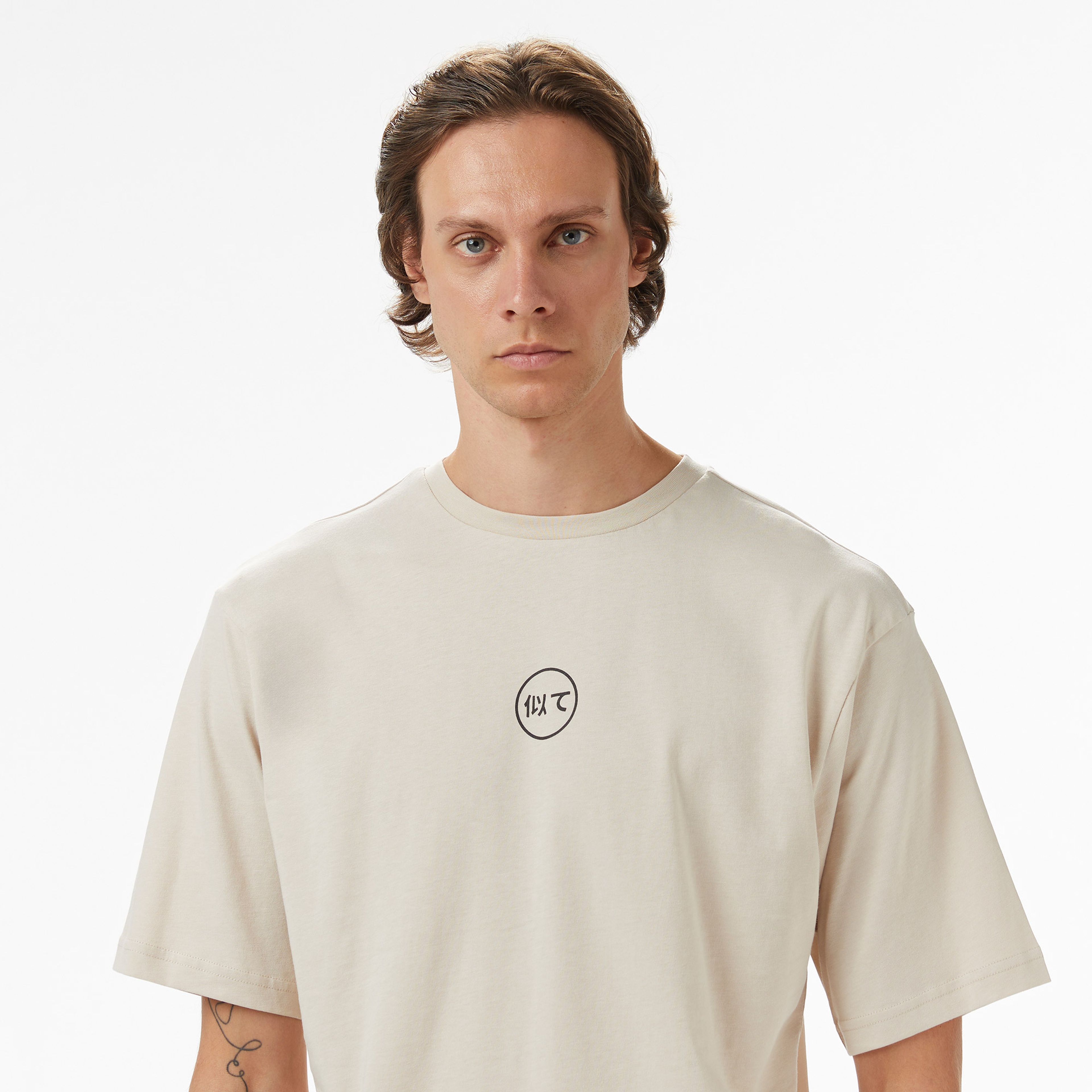 UNITED4 Erkek Gri T-Shirt