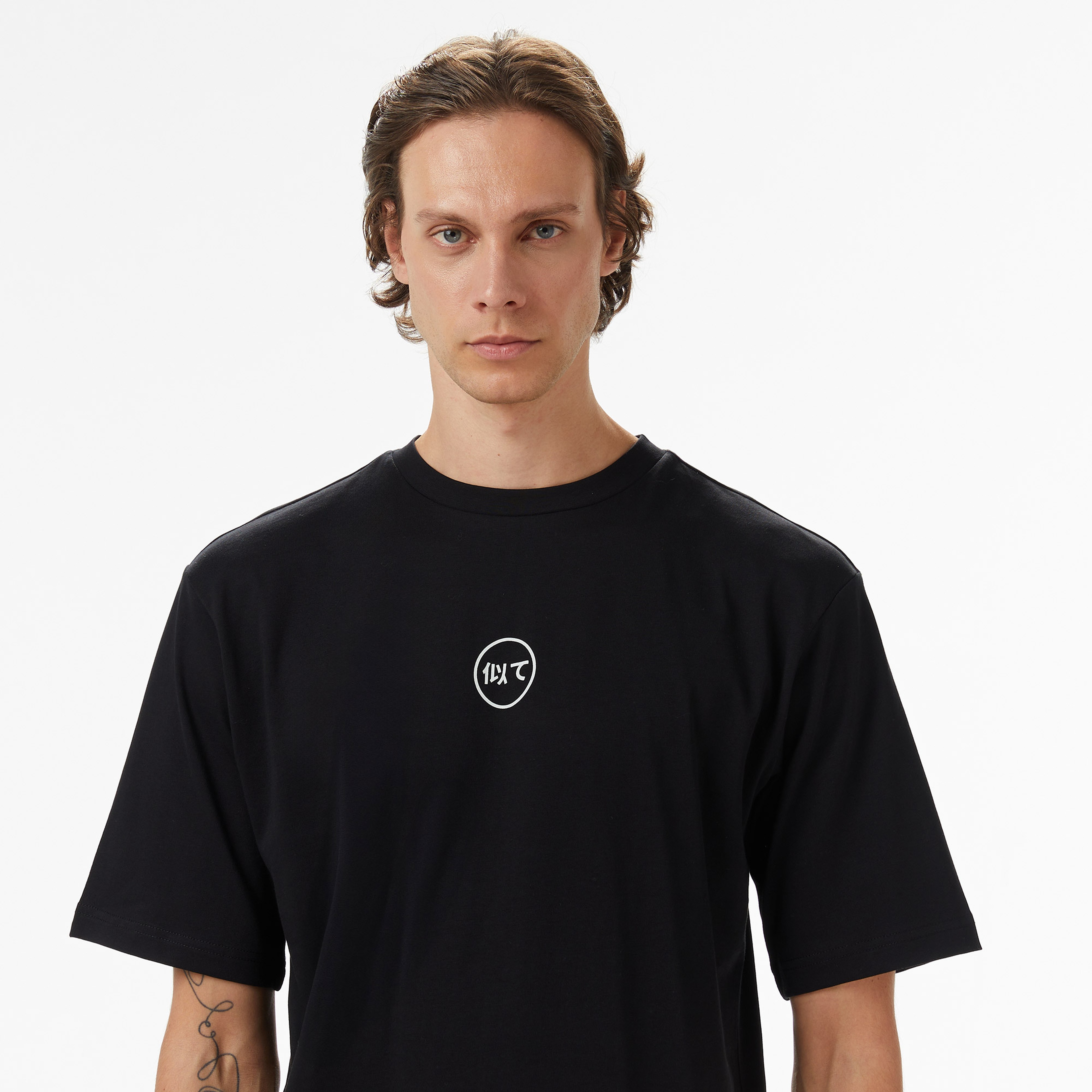 UNITED4 Erkek Siyah T-Shirt