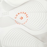 Converse Star Chevron Baskılı Kadın Krem T-Shirt