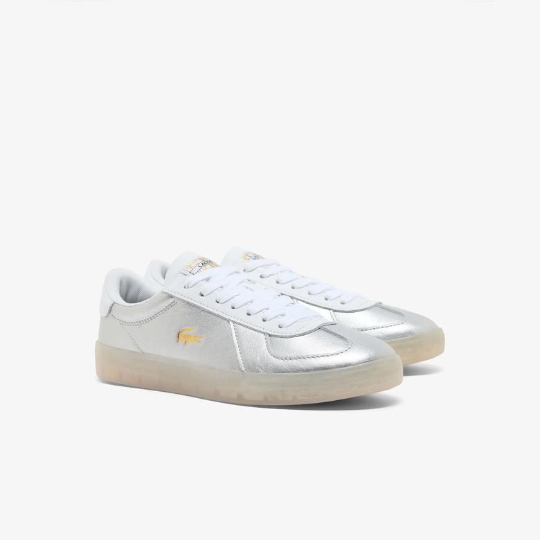 Lacoste Baseshot Pro Kadın Gri Sneaker