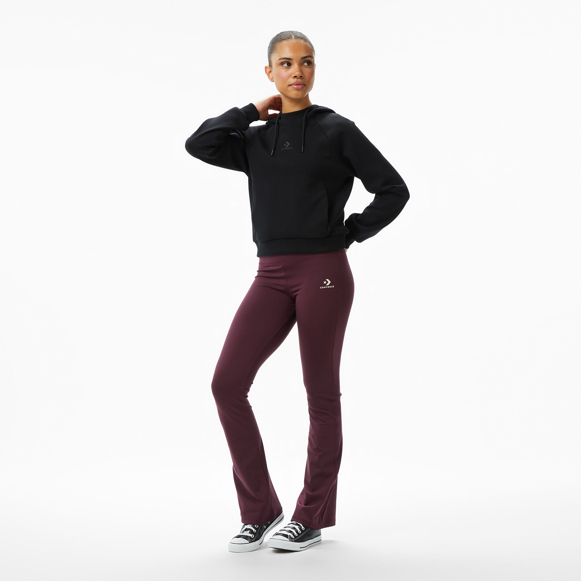 Converse Kadın Bordo Tayt