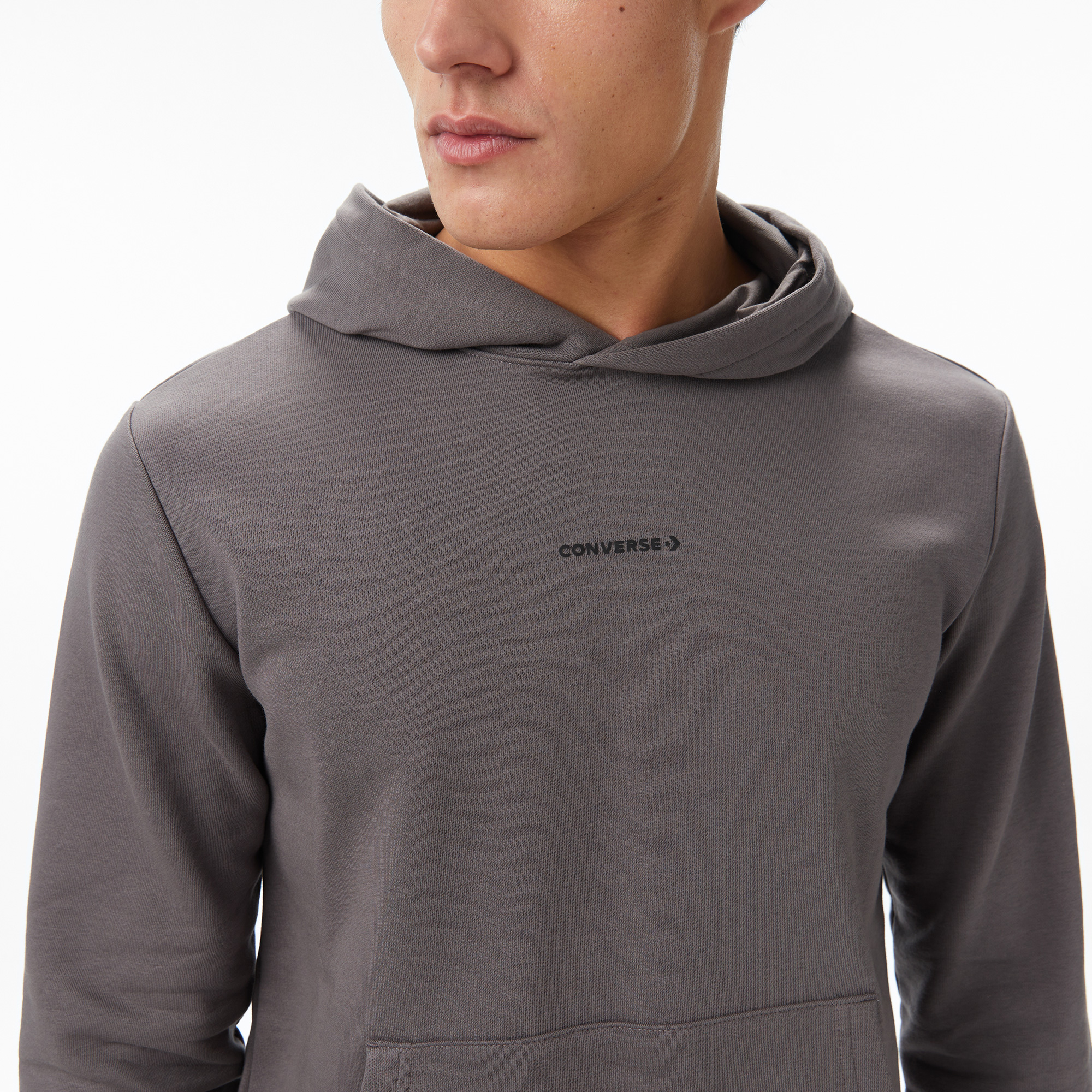 Converse Erkek Gri Sweatshirt