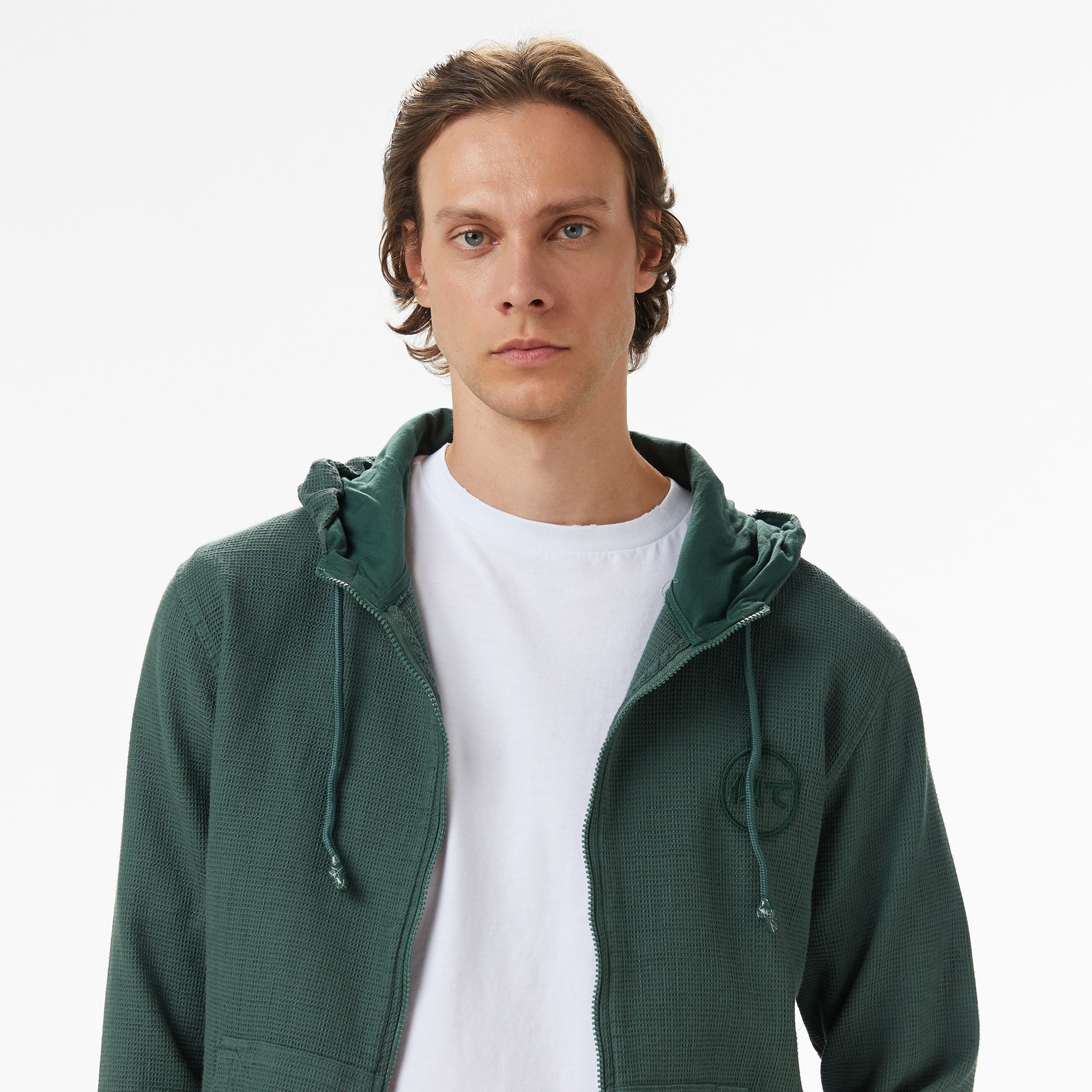 UNITED4 Erkek Yeşil Hoodie