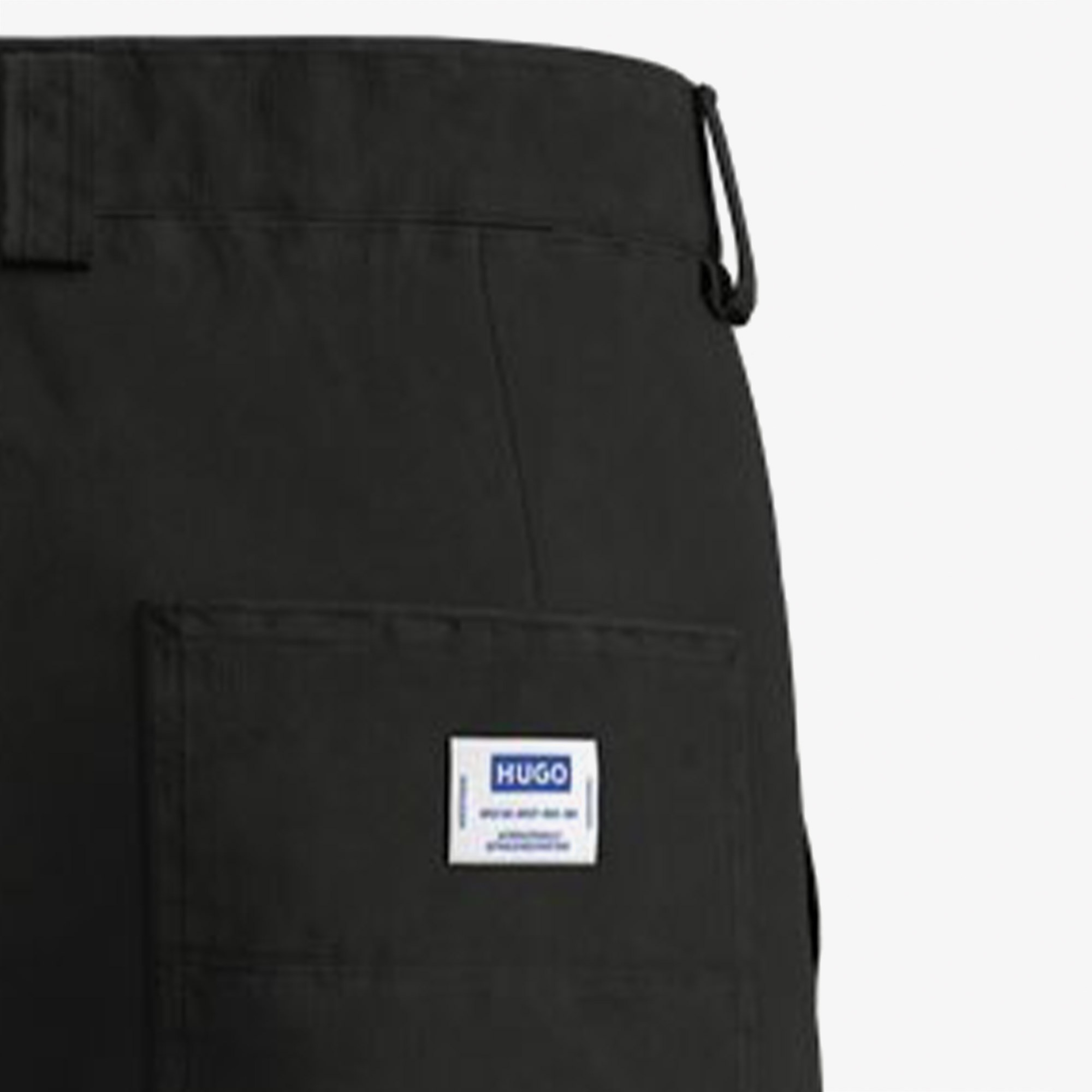 Hugo Gioro Erkek Siyah Pantolon