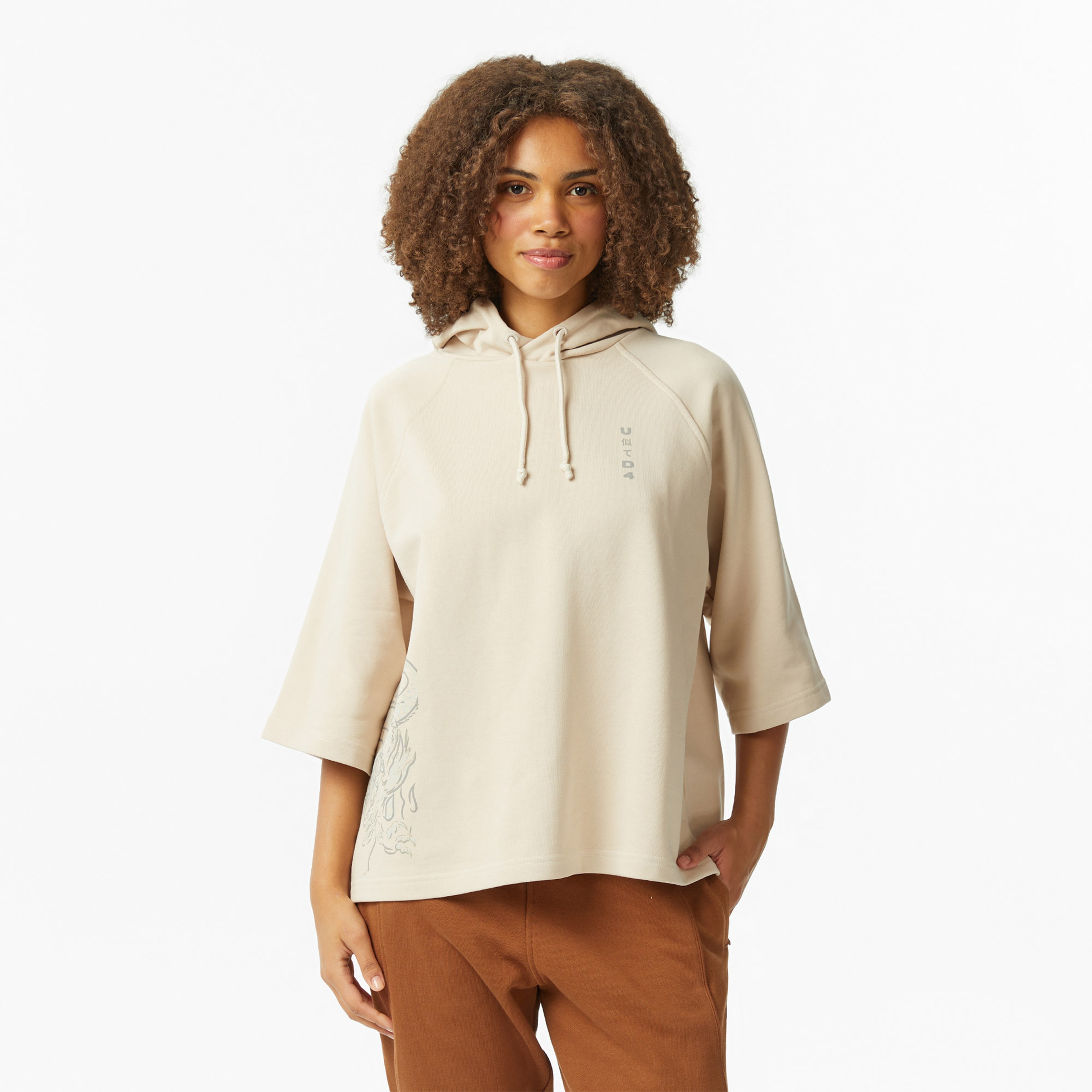 UNITED4 Kadın Gri T-Shirt