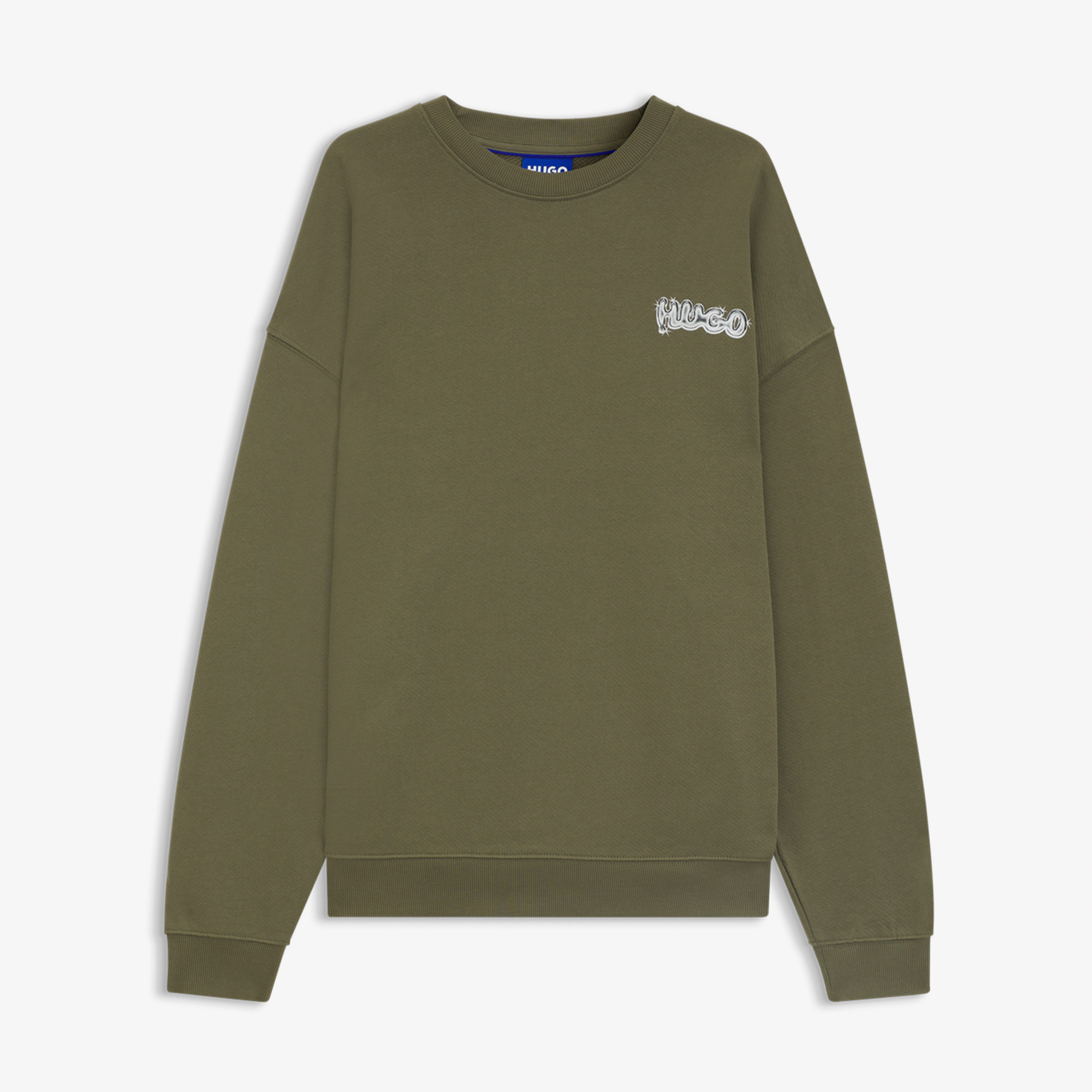 Hugo Nyrocrew Erkek Haki Sweatshirt