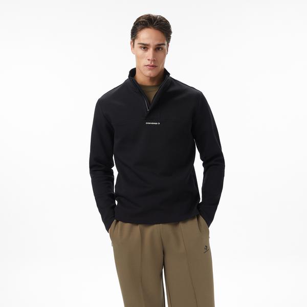 Converse Erkek Siyah Sweatshirt