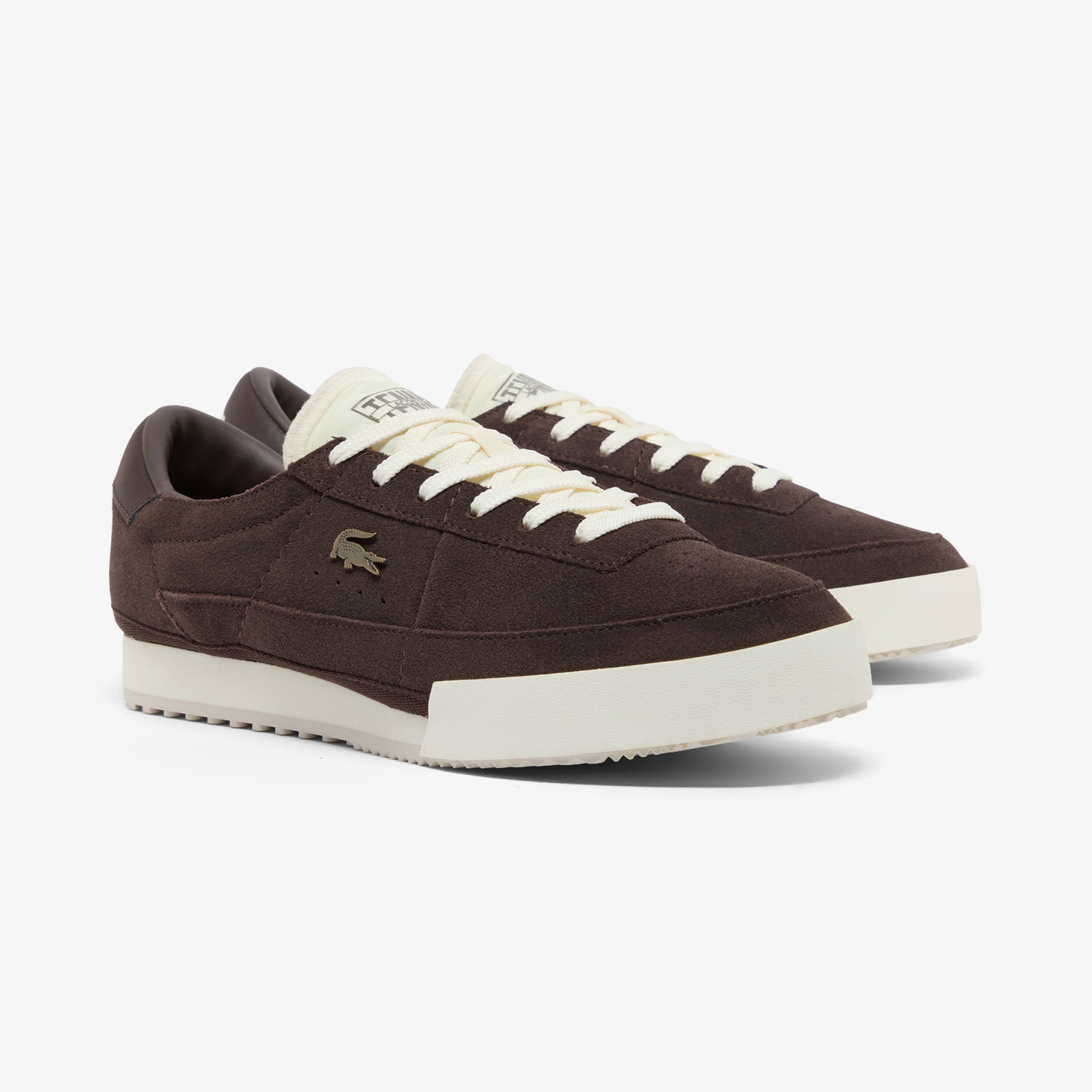 Lacoste Aura Erkek Koyu Kahverengi Spor Ayakkabı