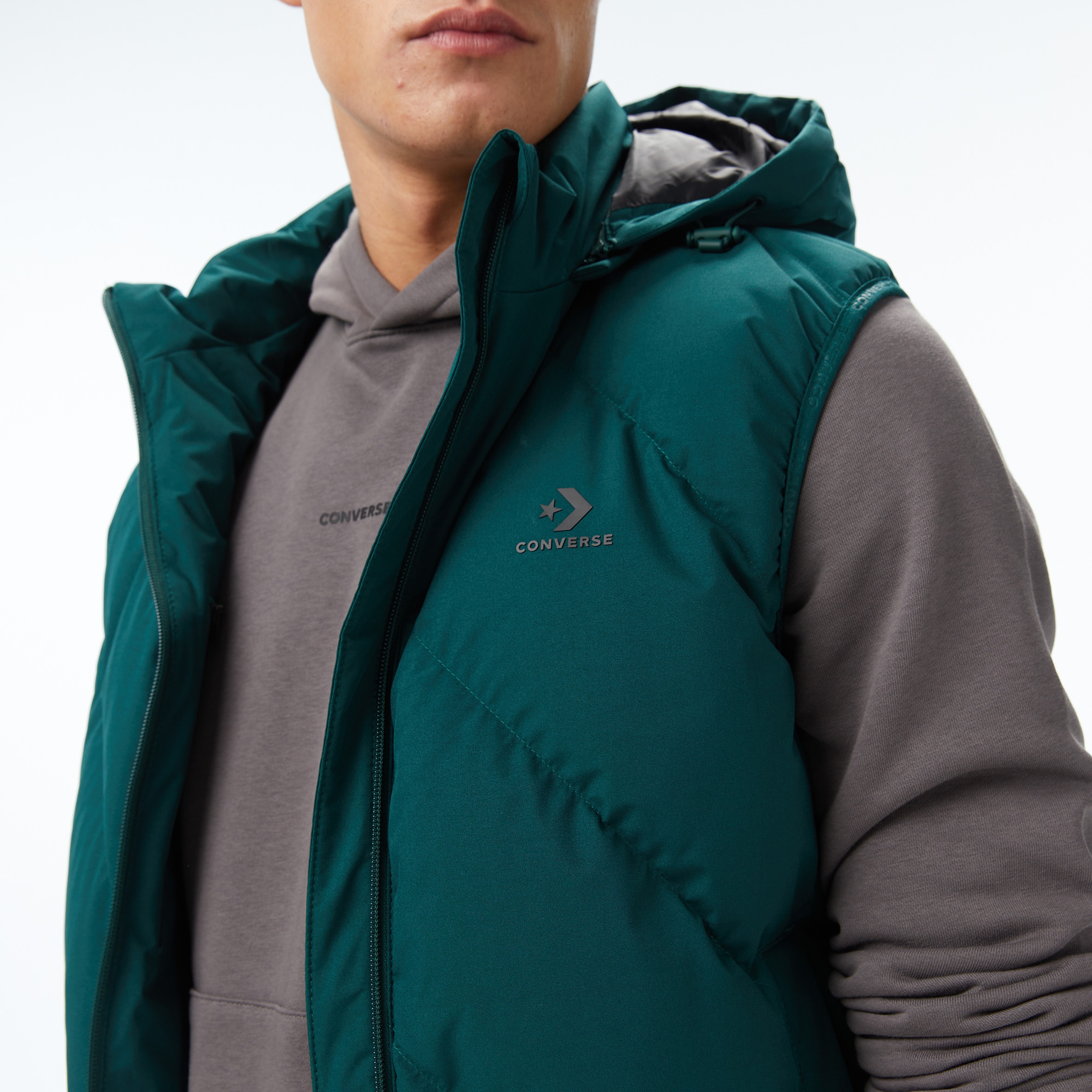 Converse Erkek Yeşil Mont