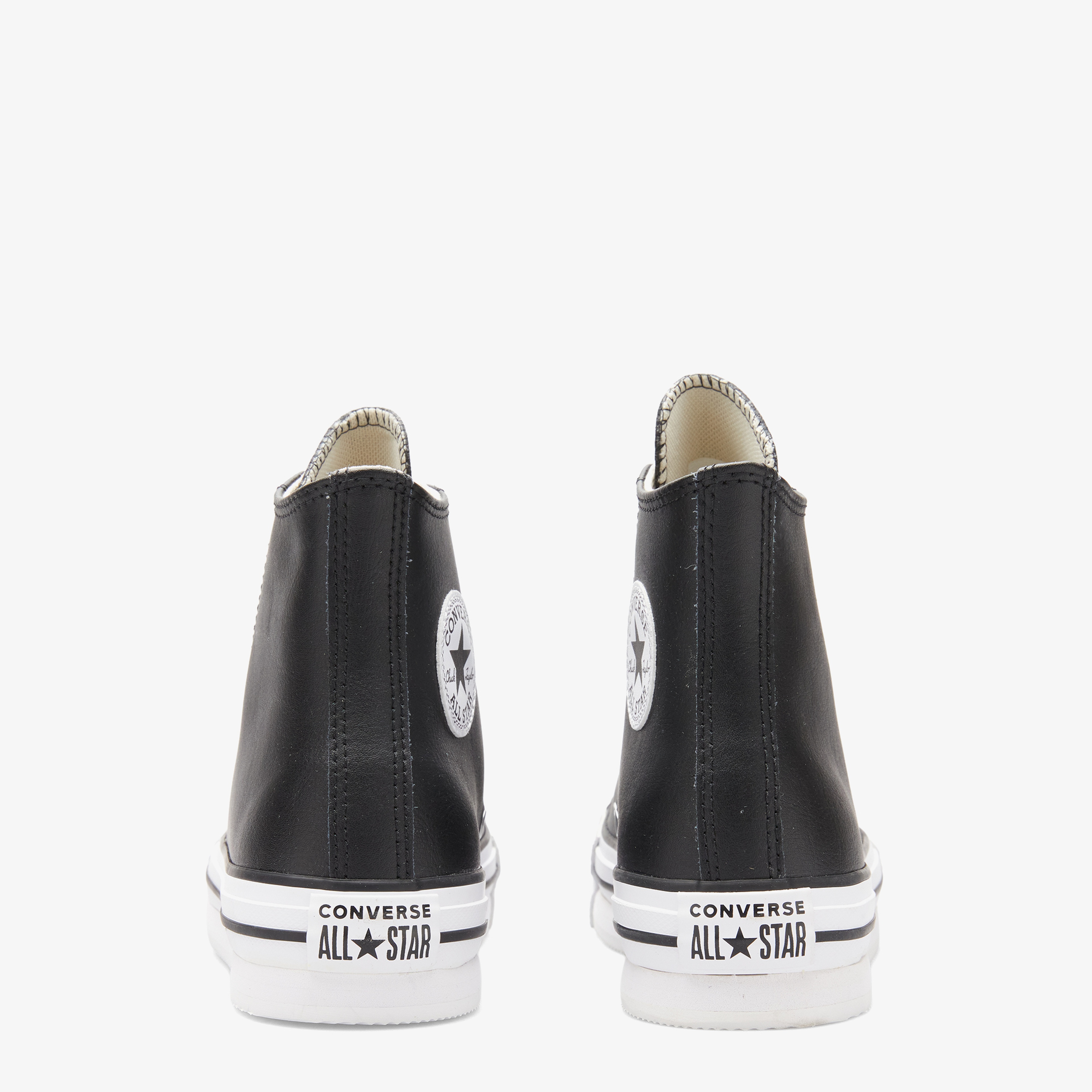 Converse Chuck Taylor All Star Eva Lift Platform Çocuk Siyah Deri Sneaker