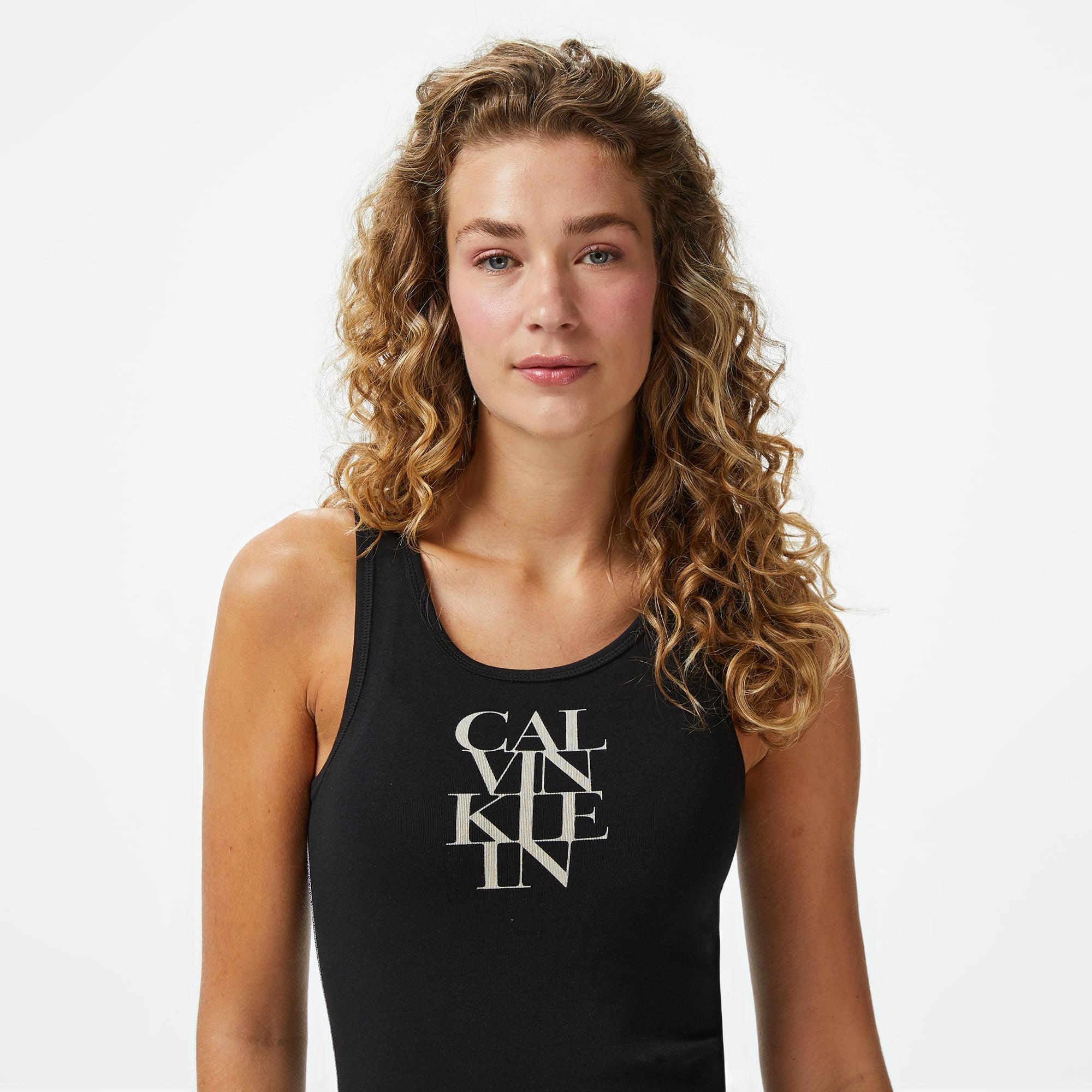 Calvin Klein Tank Kadın Siyah Elbise