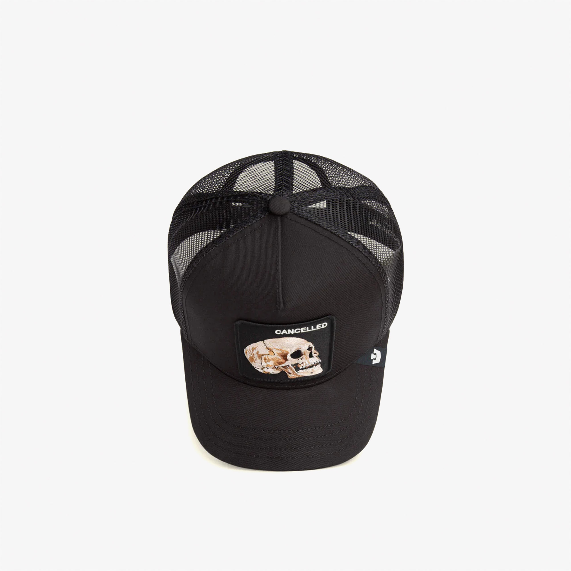 Goorin Bros Cancelled Skull Unisex Siyah Şapka