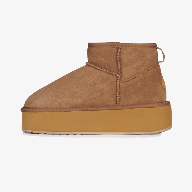 Emu Emu Australia Stinger Micro Flatform Kadın Kahverengi Bot Occasion'da! Kahverengi - 5. görsel