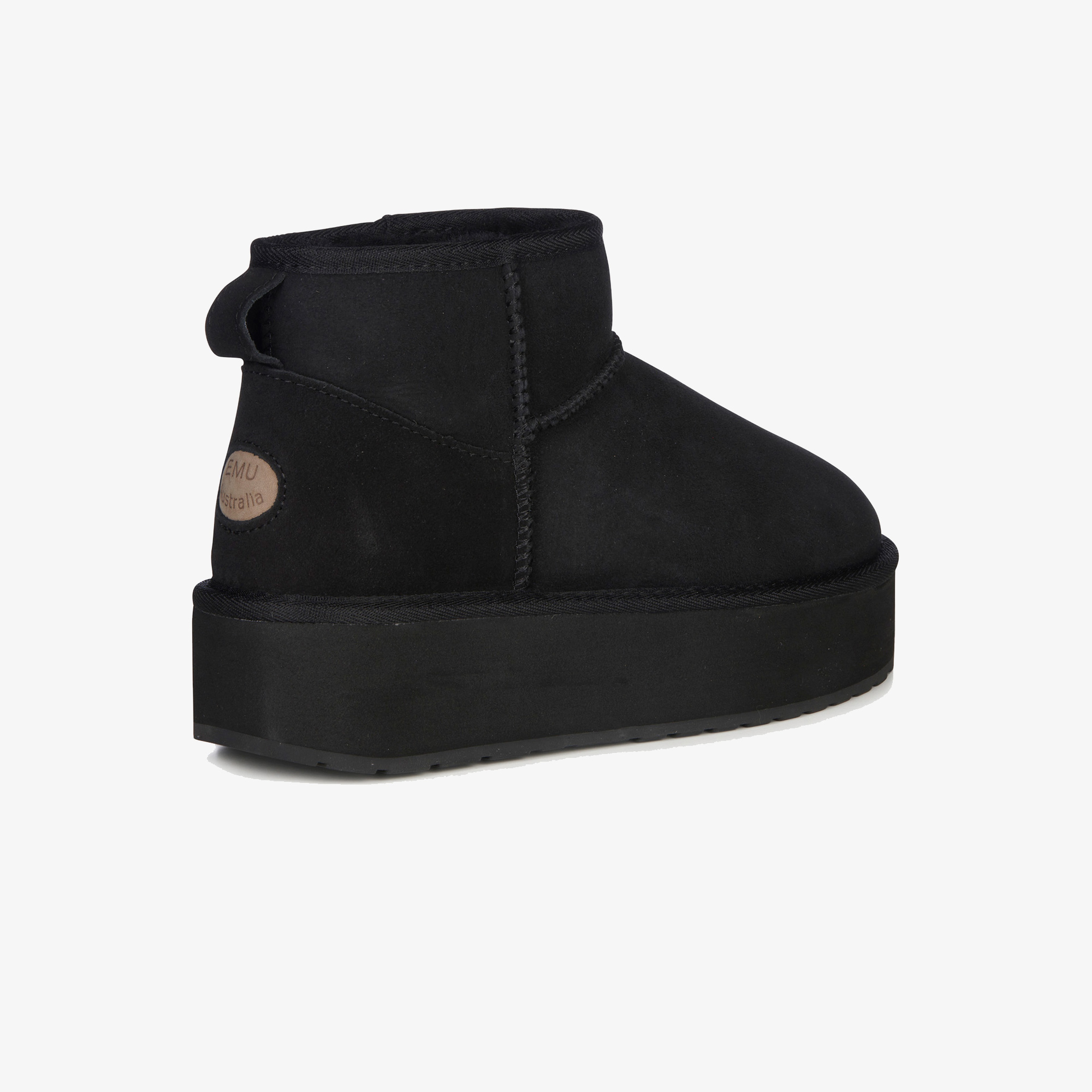 Emu Australia Stinger Micro Flatform Kadın Siyah Bot