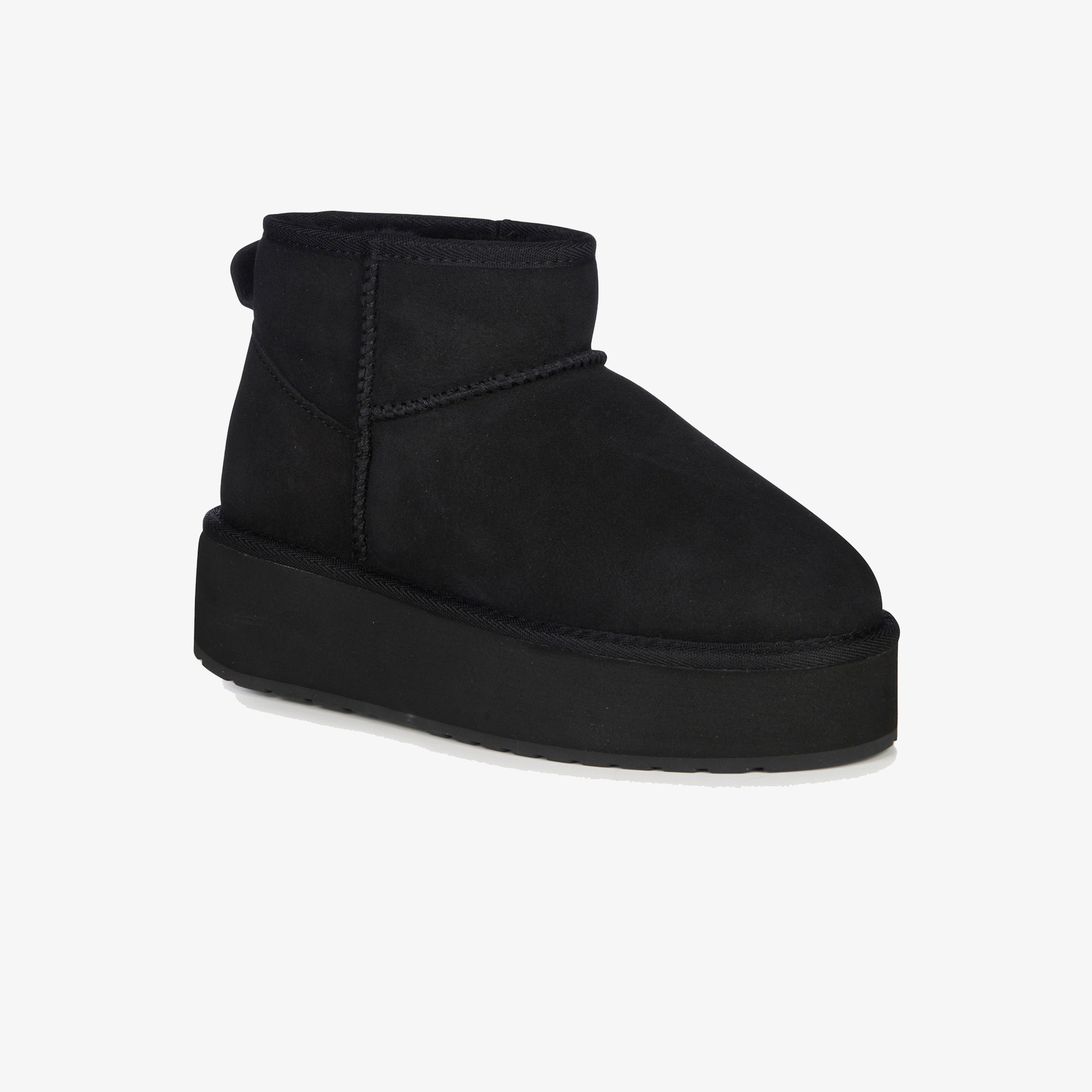 Emu Australia Stinger Micro Flatform Kadın Siyah Bot