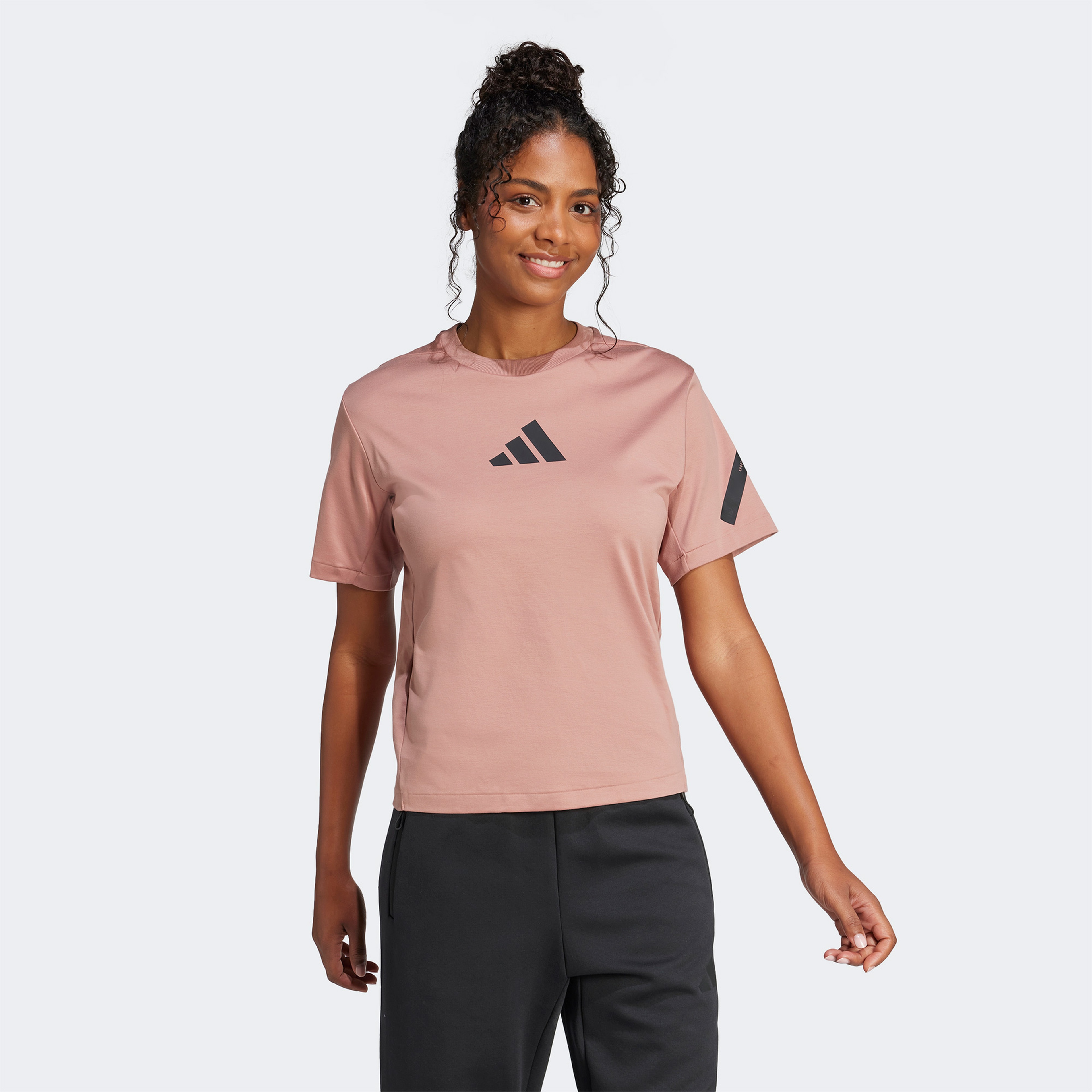 adidas ZNE Kadın Pembe T-Shirt