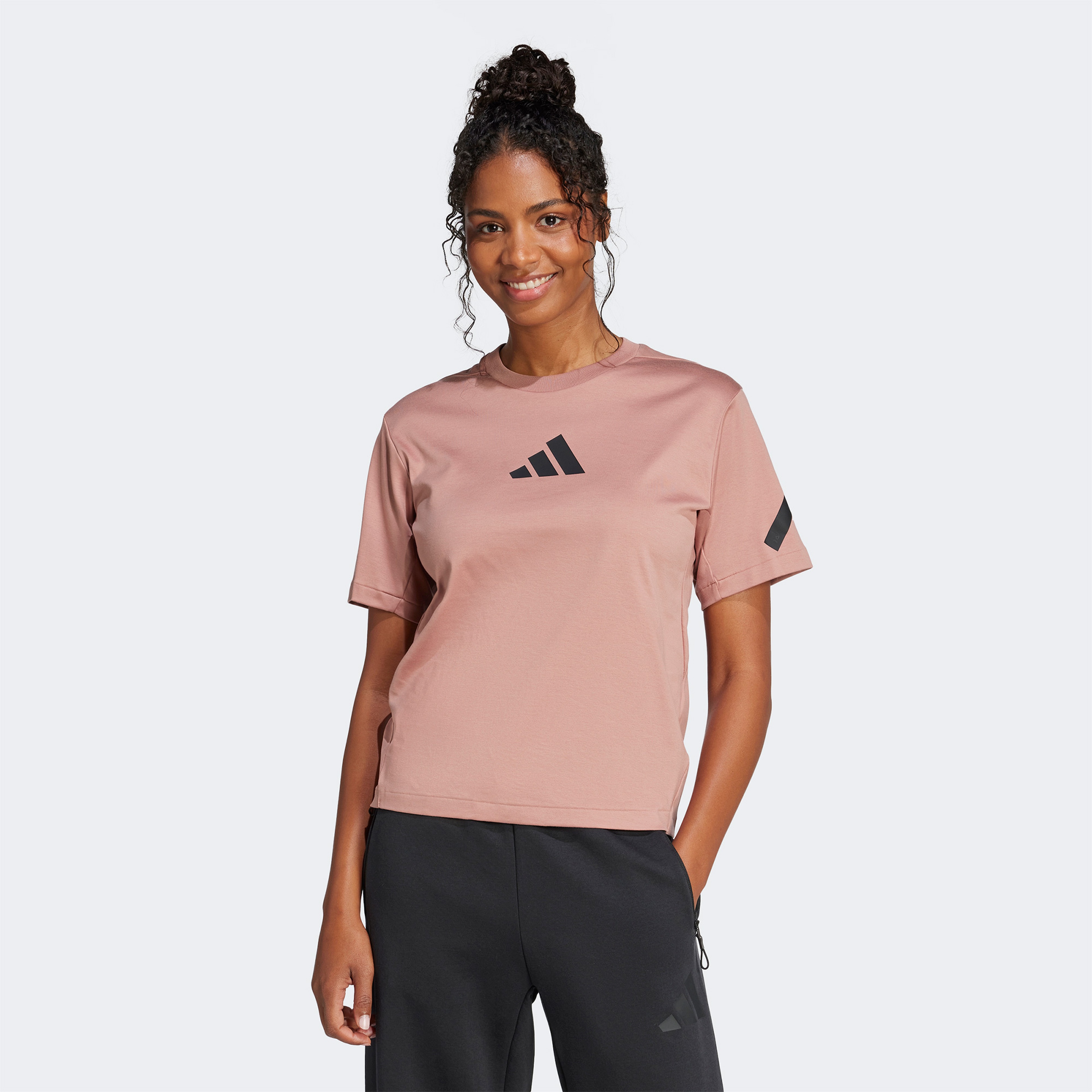 adidas ZNE Kadın Pembe T-Shirt