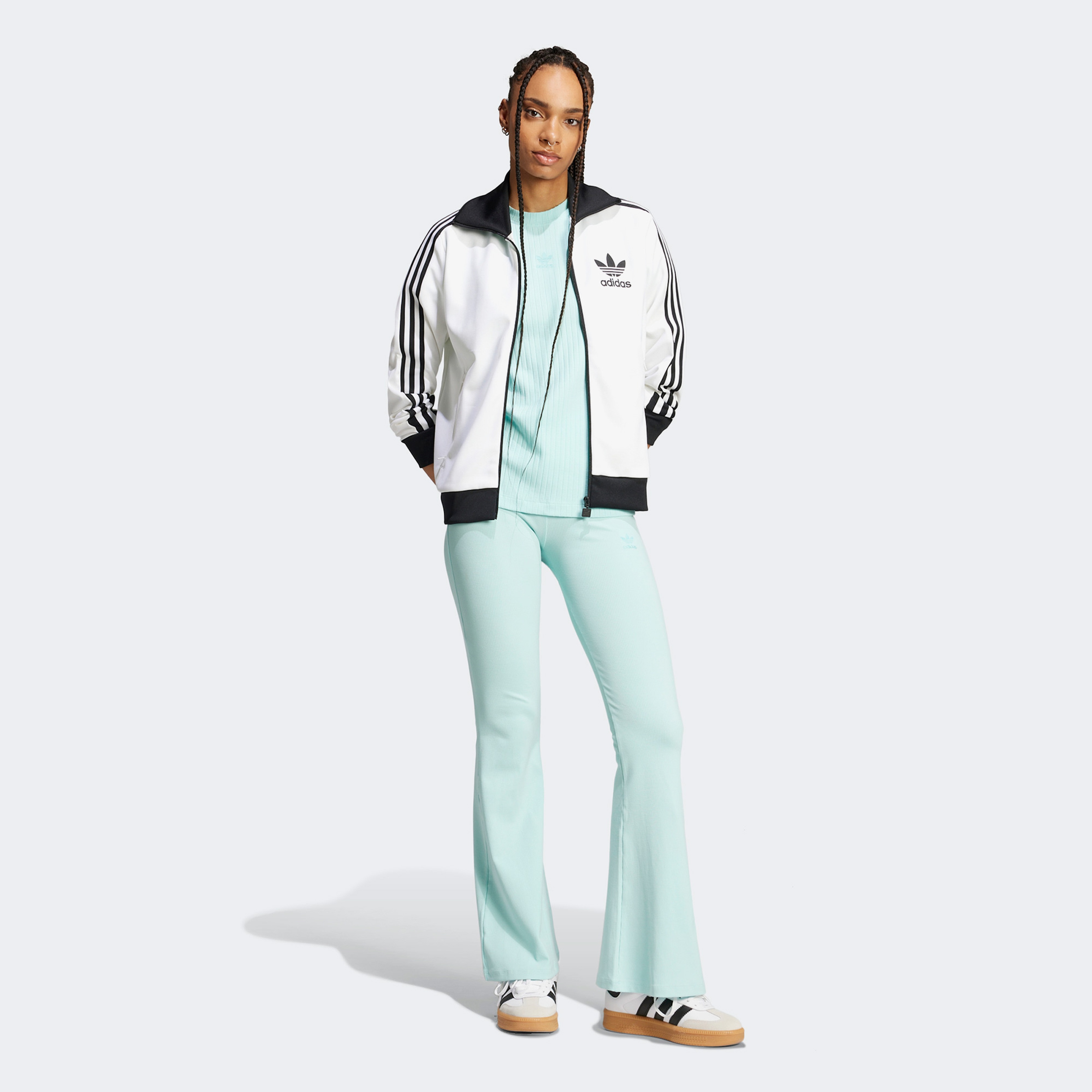 adidas Essentialside Kadın Turkuaz T-Shirt