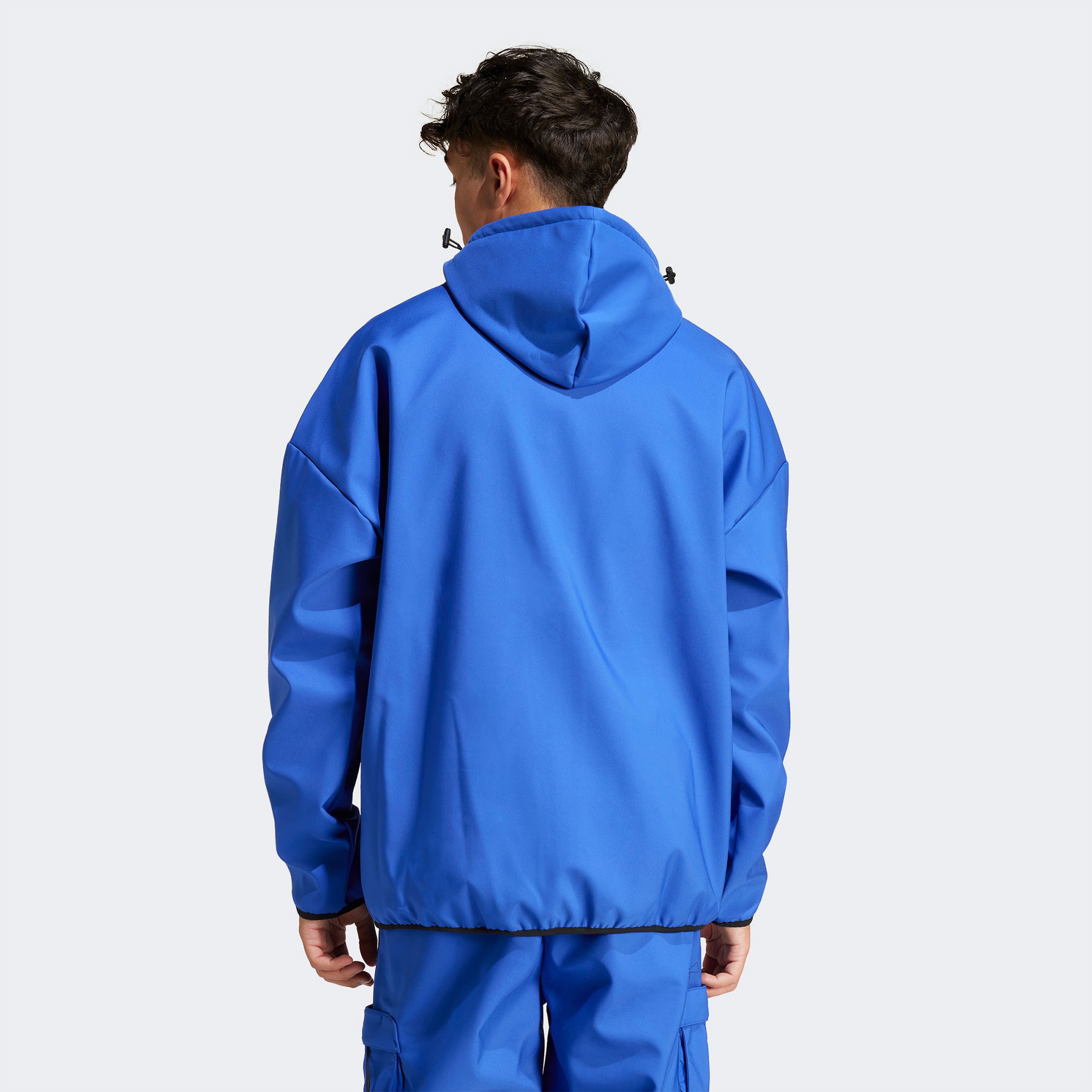 adidas City Escape Premium Full Zip Erkek Mavi Mont