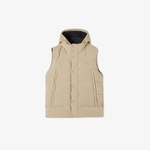 Erkek Kapüşonlu Açık Kahverengi Yelek