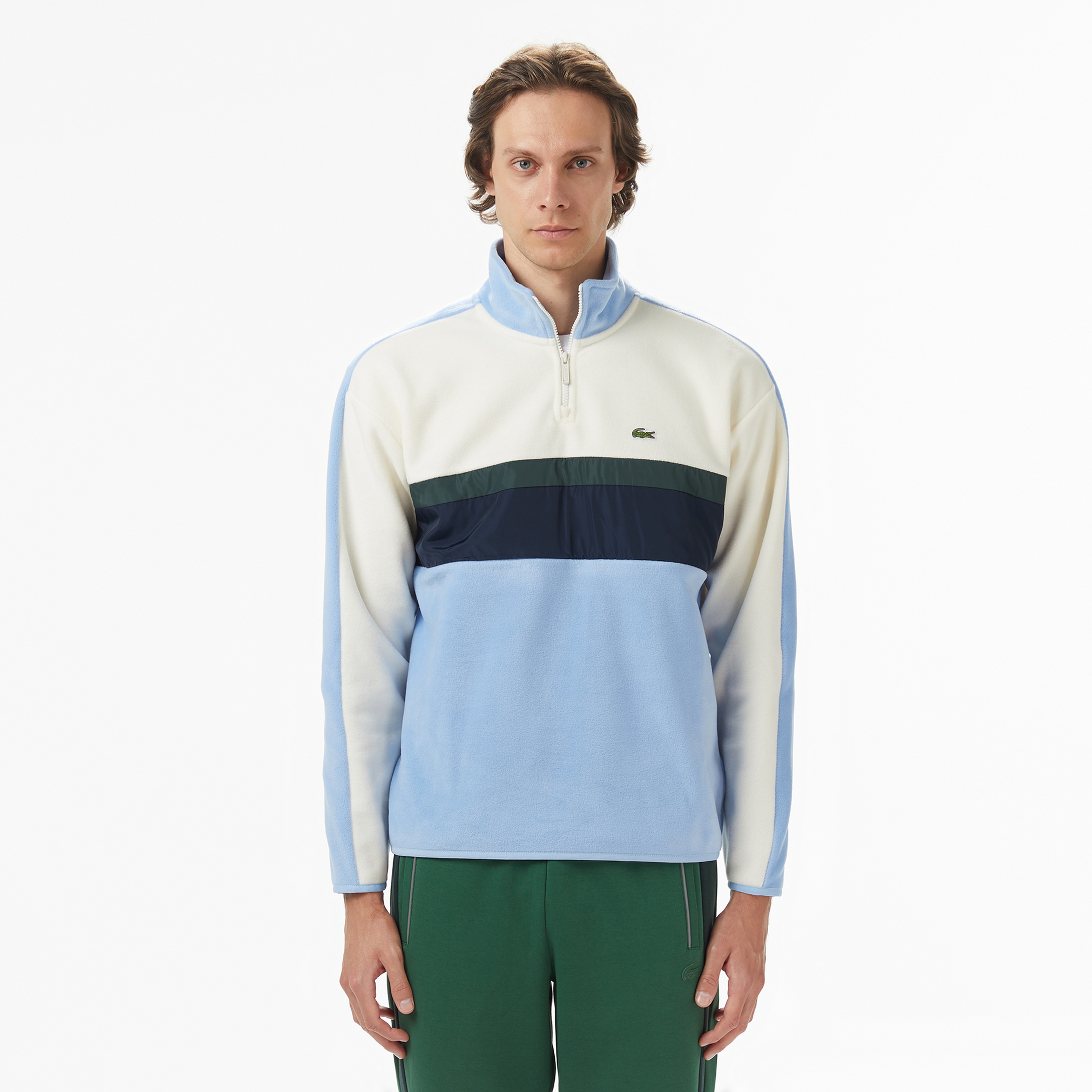Lacoste Erkek Loose Fit Açık Mavi Sweatshirt