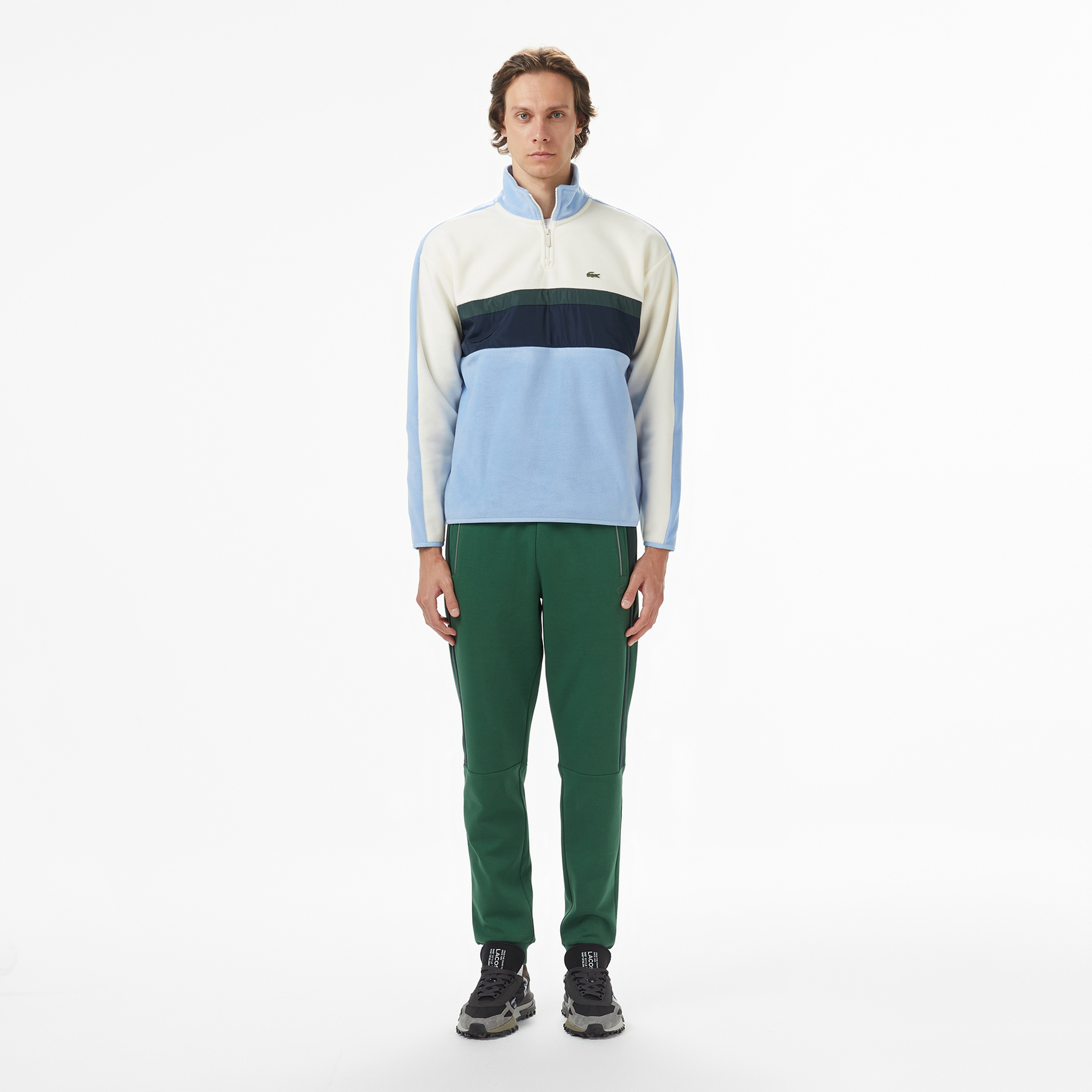Lacoste Erkek Loose Fit Açık Mavi Sweatshirt