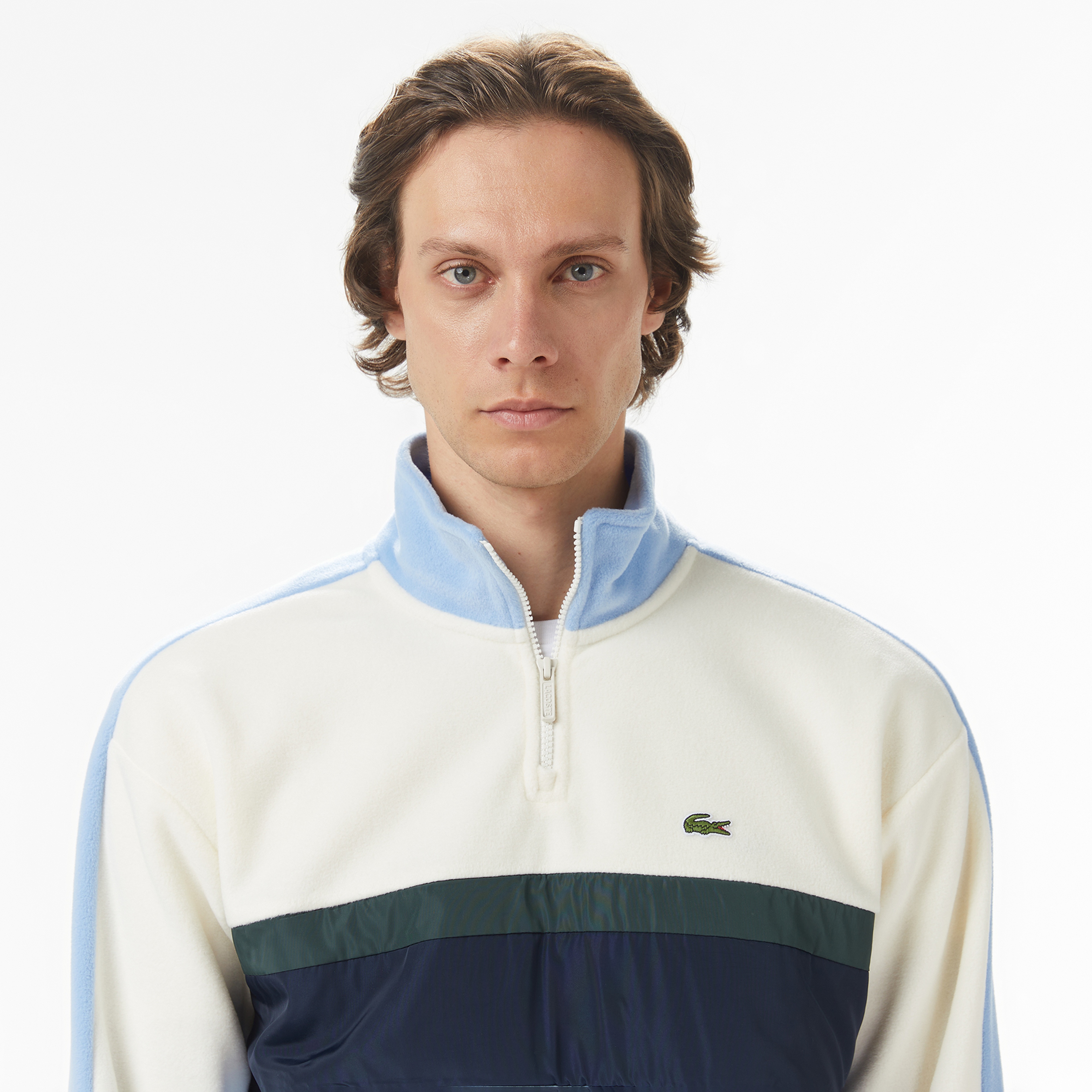 Lacoste Erkek Loose Fit Açık Mavi Sweatshirt