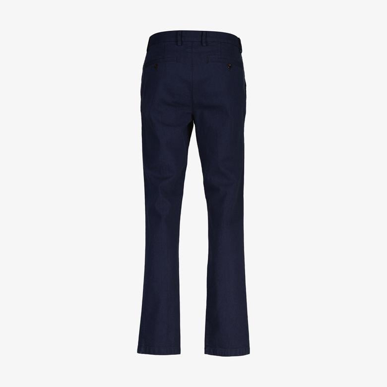 GANT Erkek Lacivert Slim Fit Casual Herringbone Pantolon