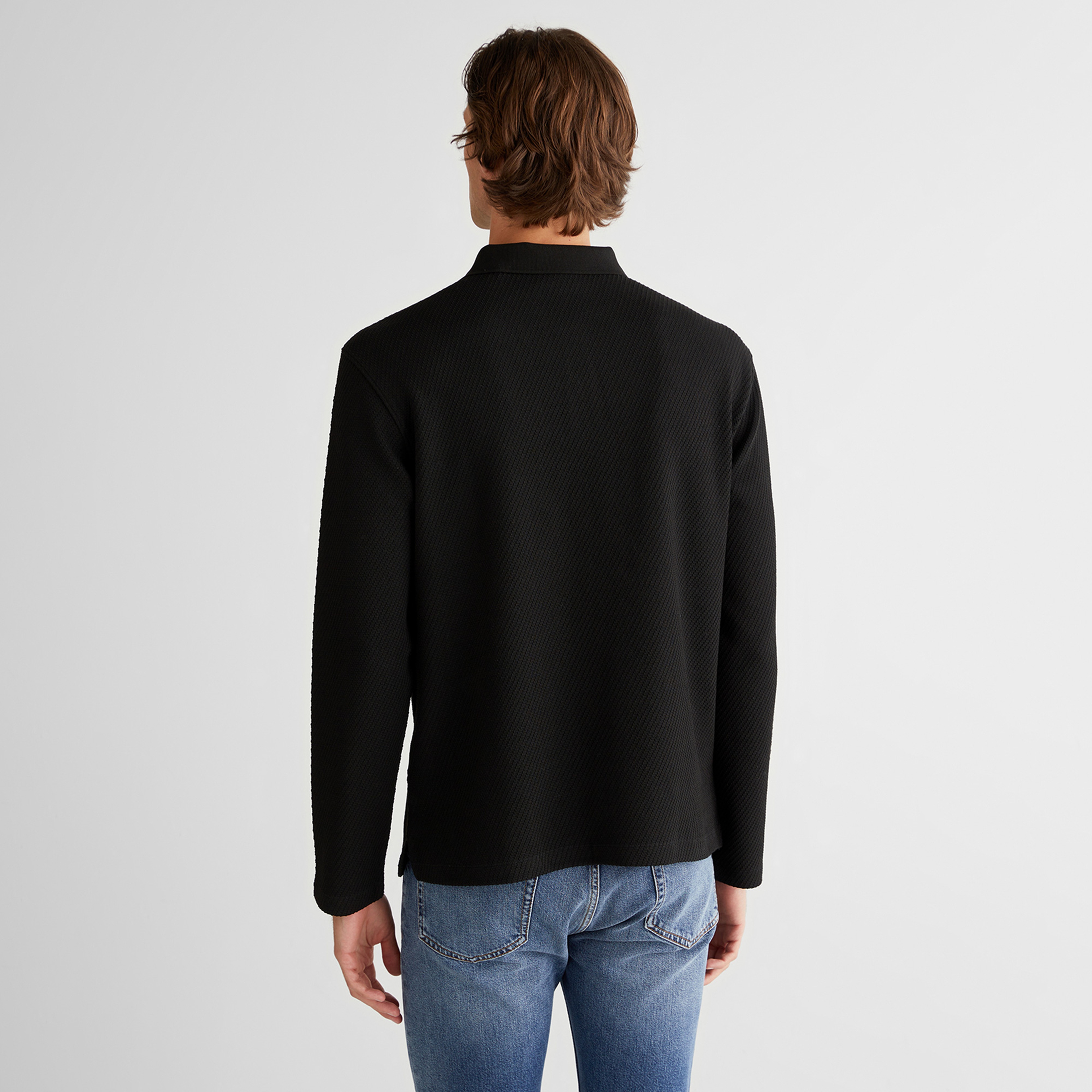 GANT Erkek Siyah Polo