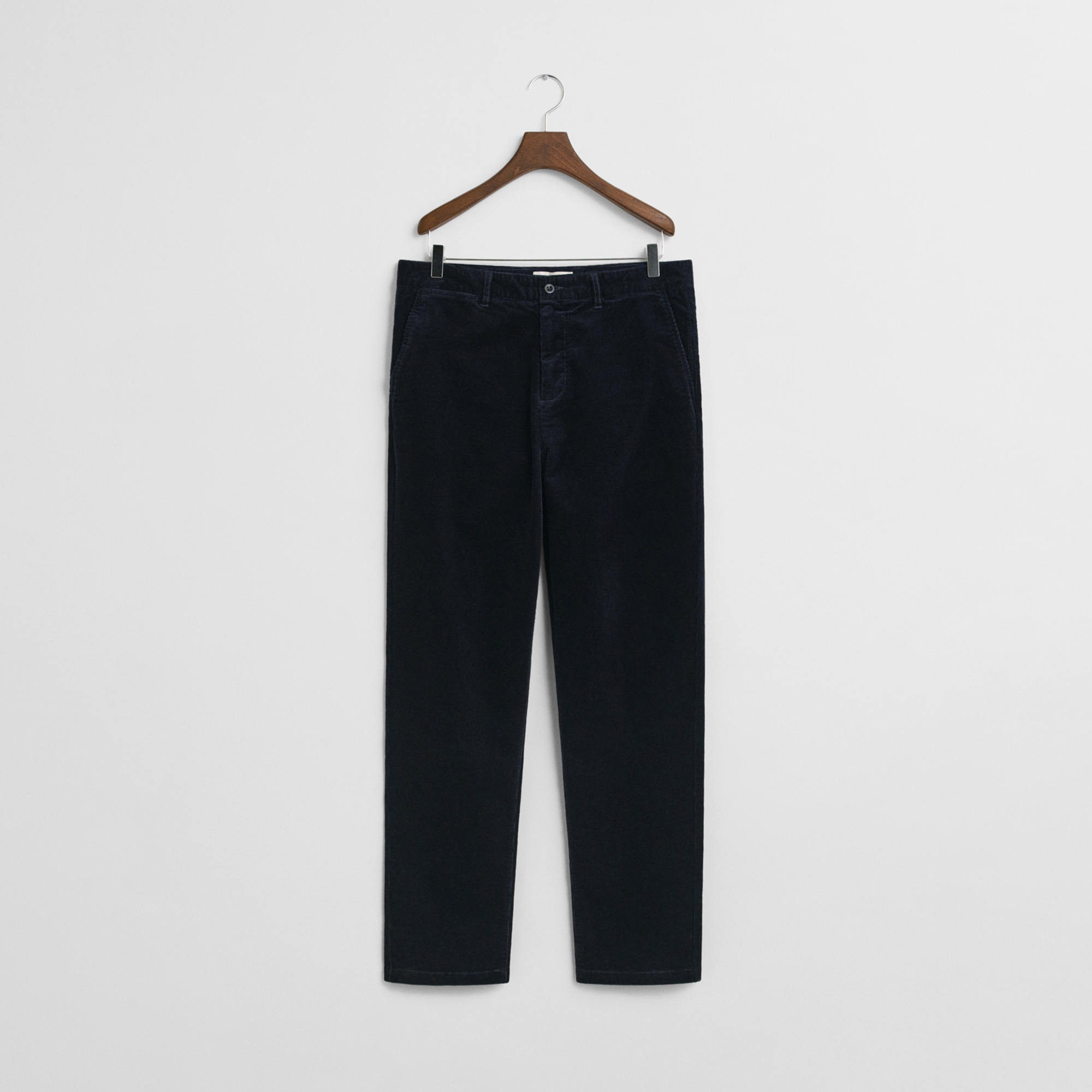 GANT Erkek Lacivert Regular Fit Cord Chino Pantolon