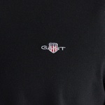 GANT Erkek Siyah Regular Fit T-Shirt