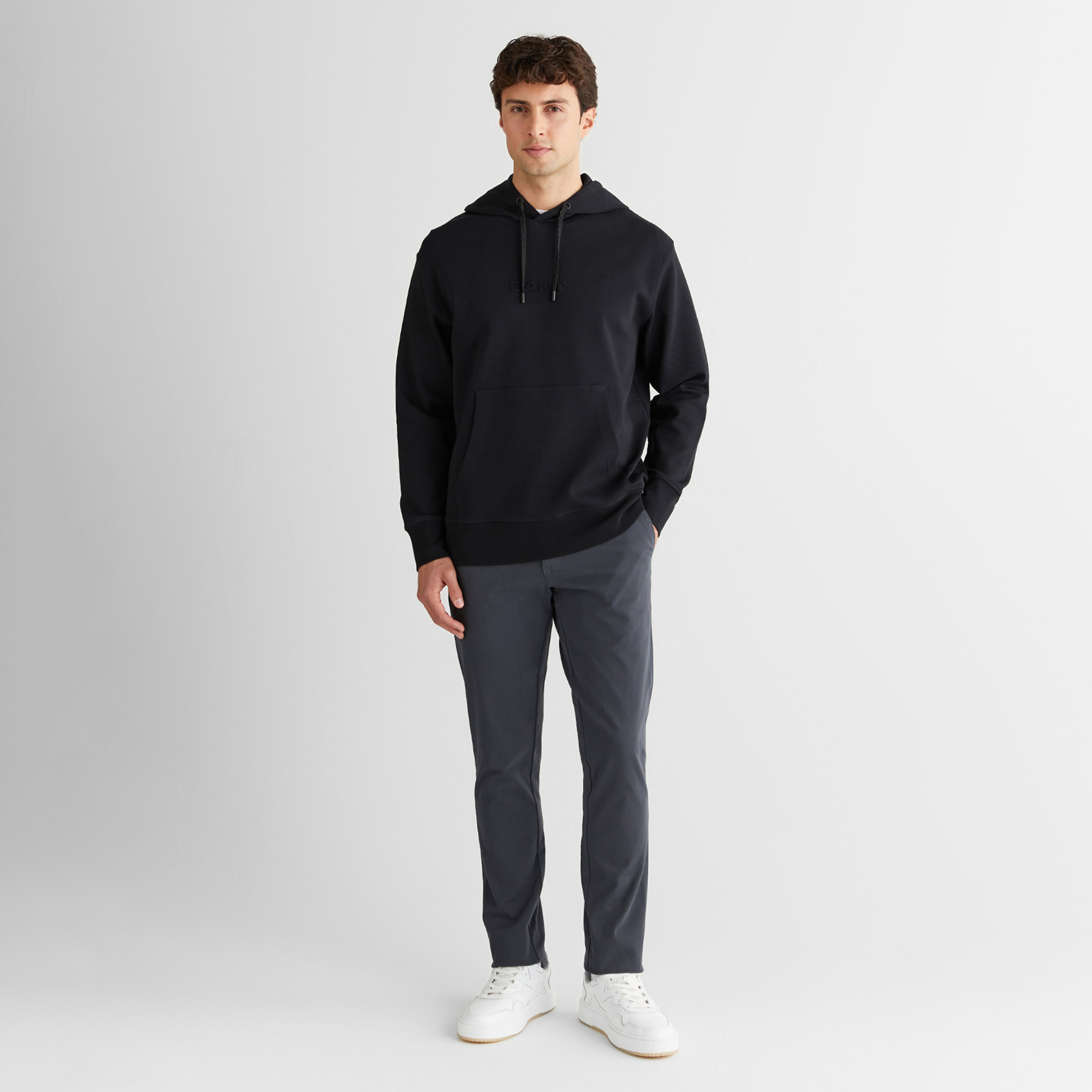 GANT Erkek Siyah Sweatshirt