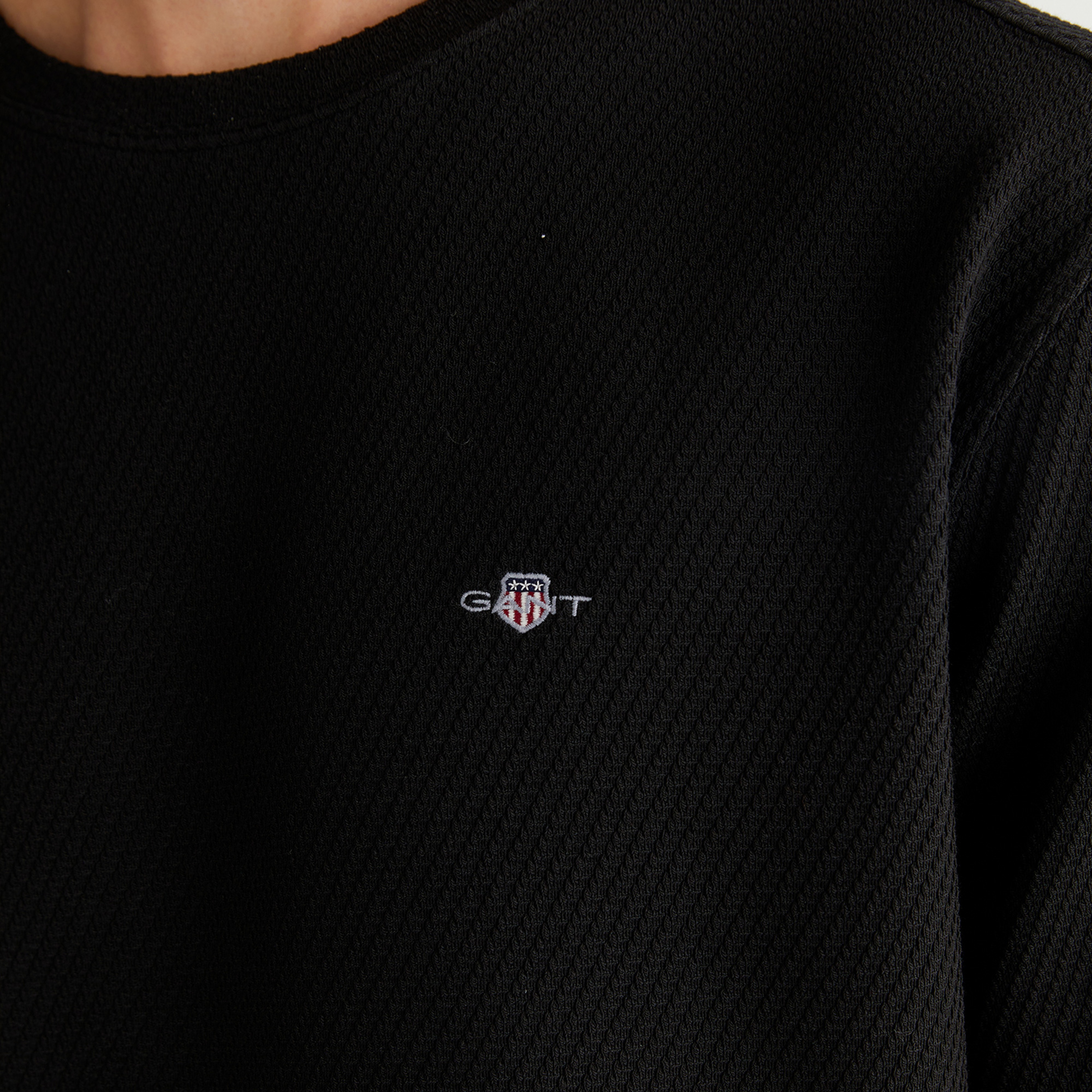 GANT Erkek Siyah T-Shirt