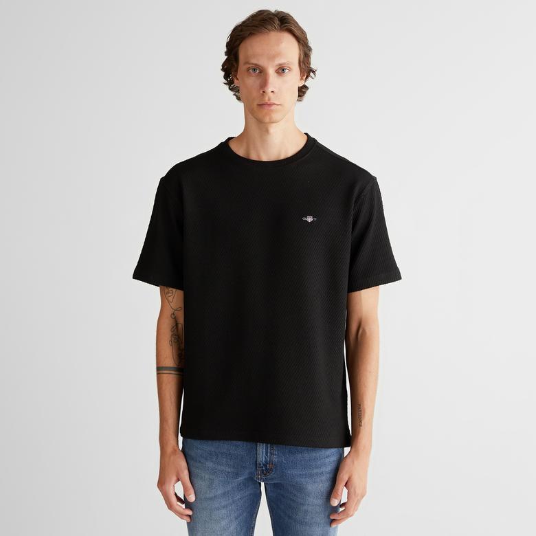GANT Erkek Siyah T-Shirt