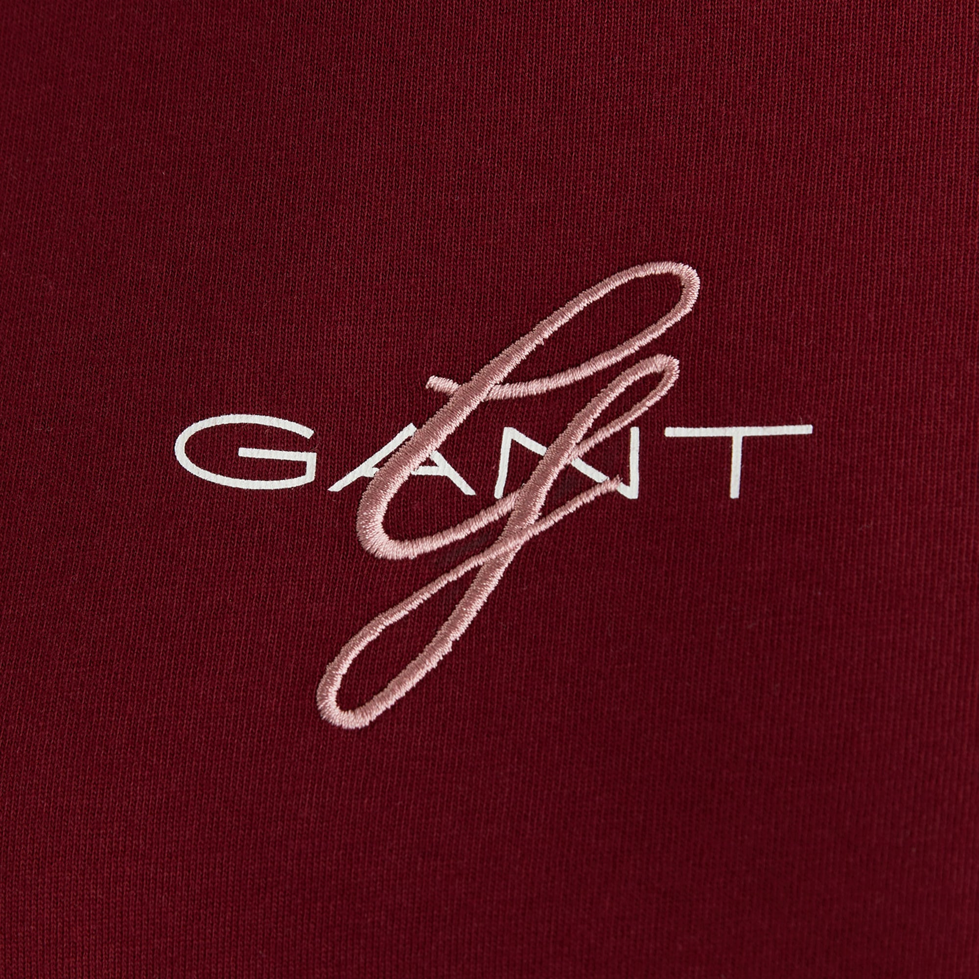 GANT Kadın Kırmızı Relaxed Fit T-Shirt