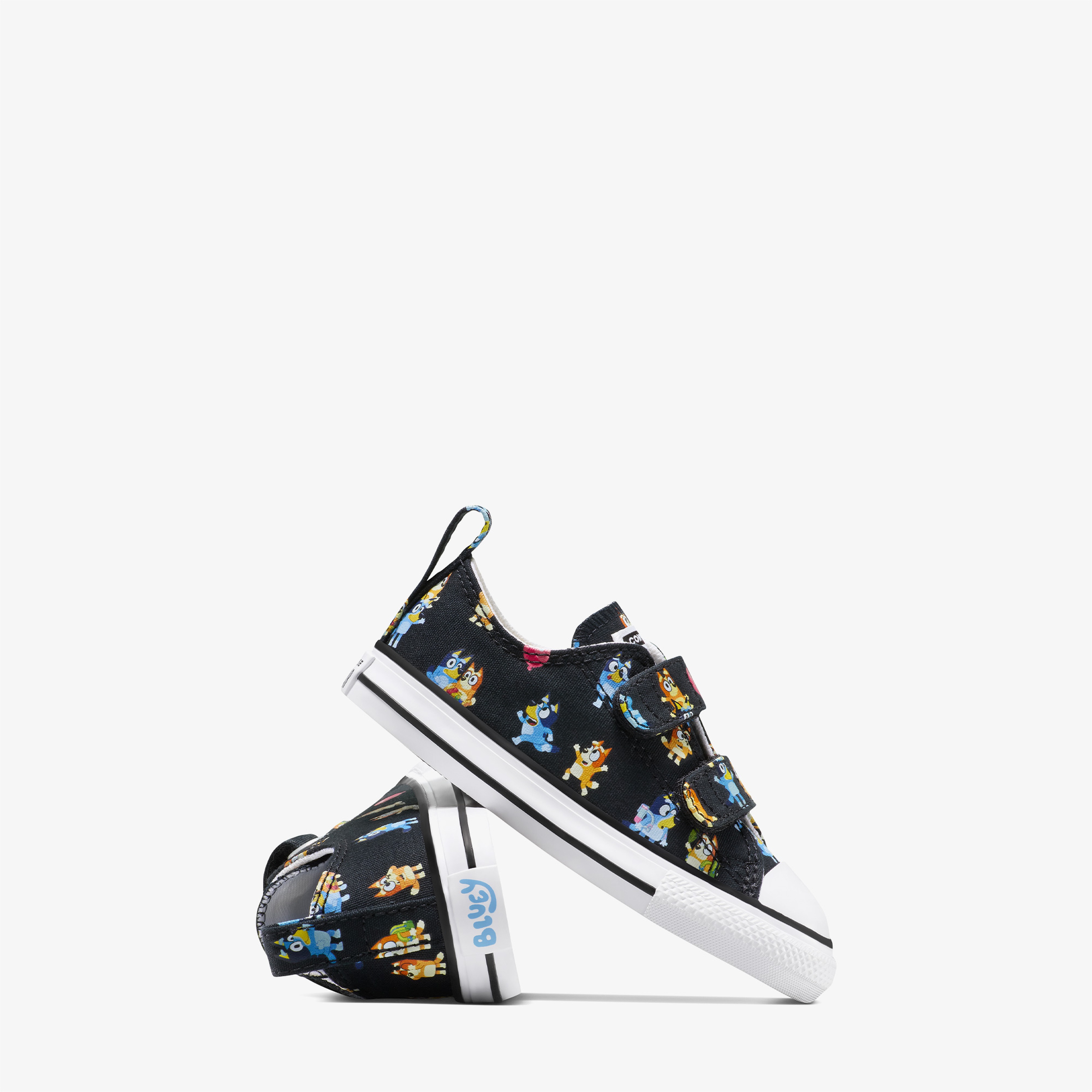 Converse x Bluey Chuck Taylor All Star 2V Bebek Siyah Sneaker