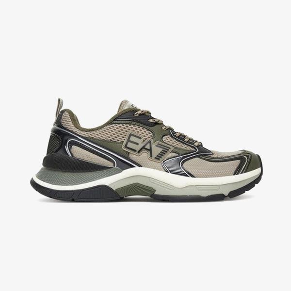 Emporio Armani Predator Erkek Gri Spor Ayakkabı