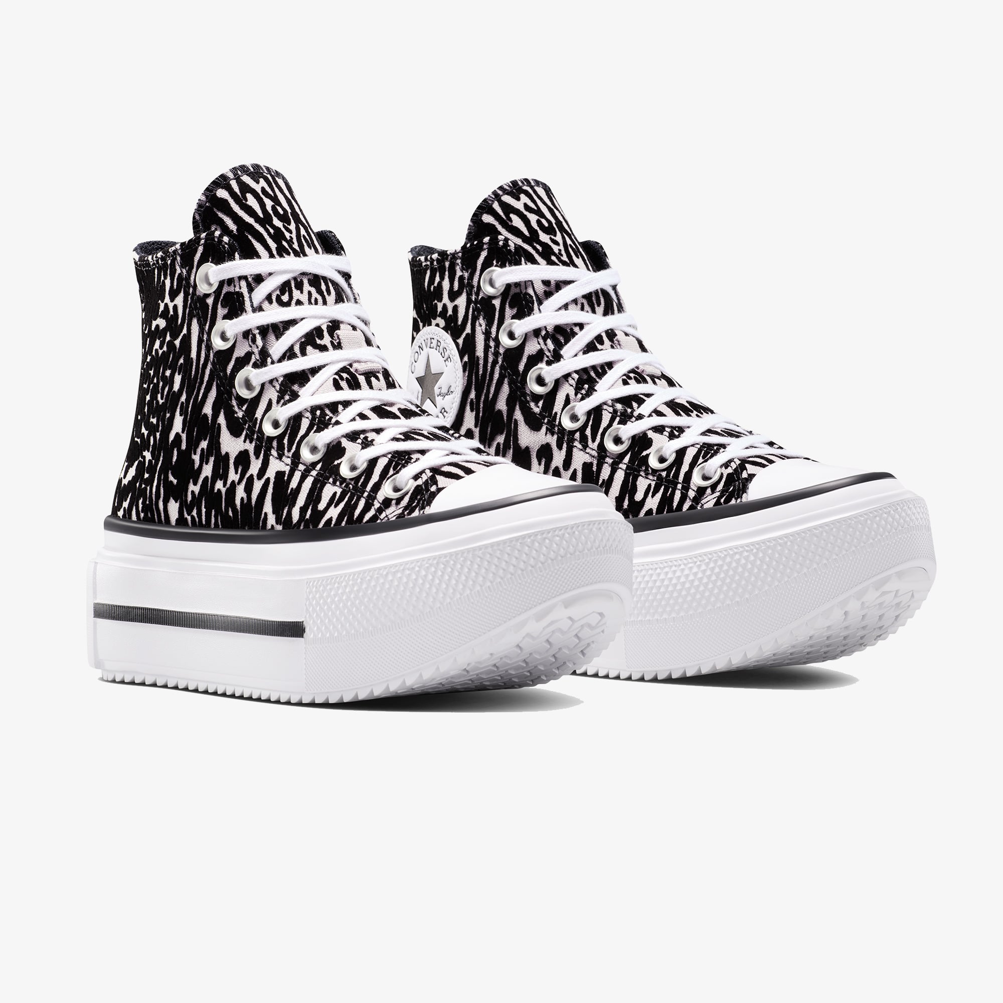 Converse Chuck Taylor All Star Lift Double Stack Unisex Siyah Sneaker