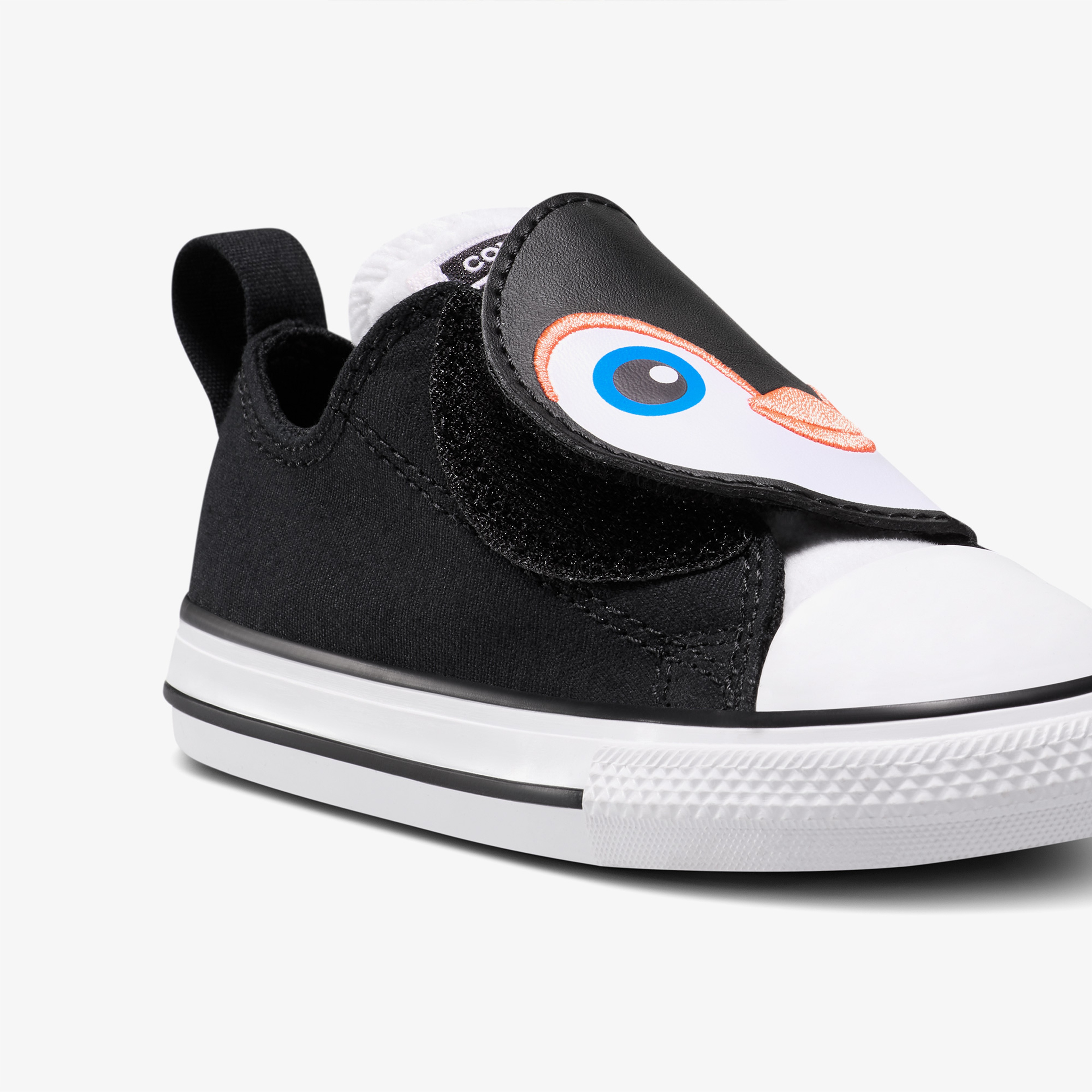 Converse Chuck Taylor All Star One Strap Bebek Siyah Sneaker