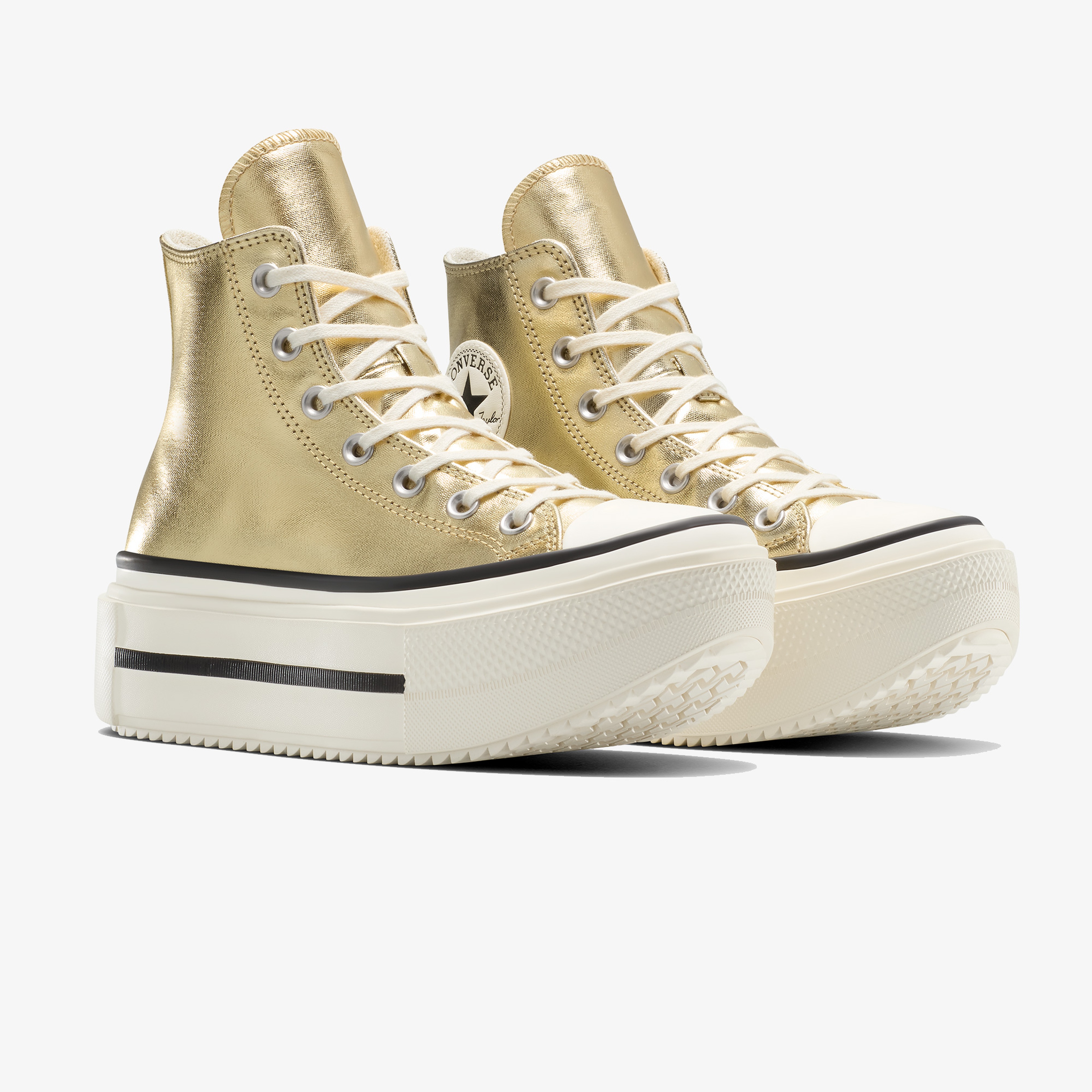 Converse Chuck Taylor All Star Lift Double Stack Unisex Sarı Sneaker