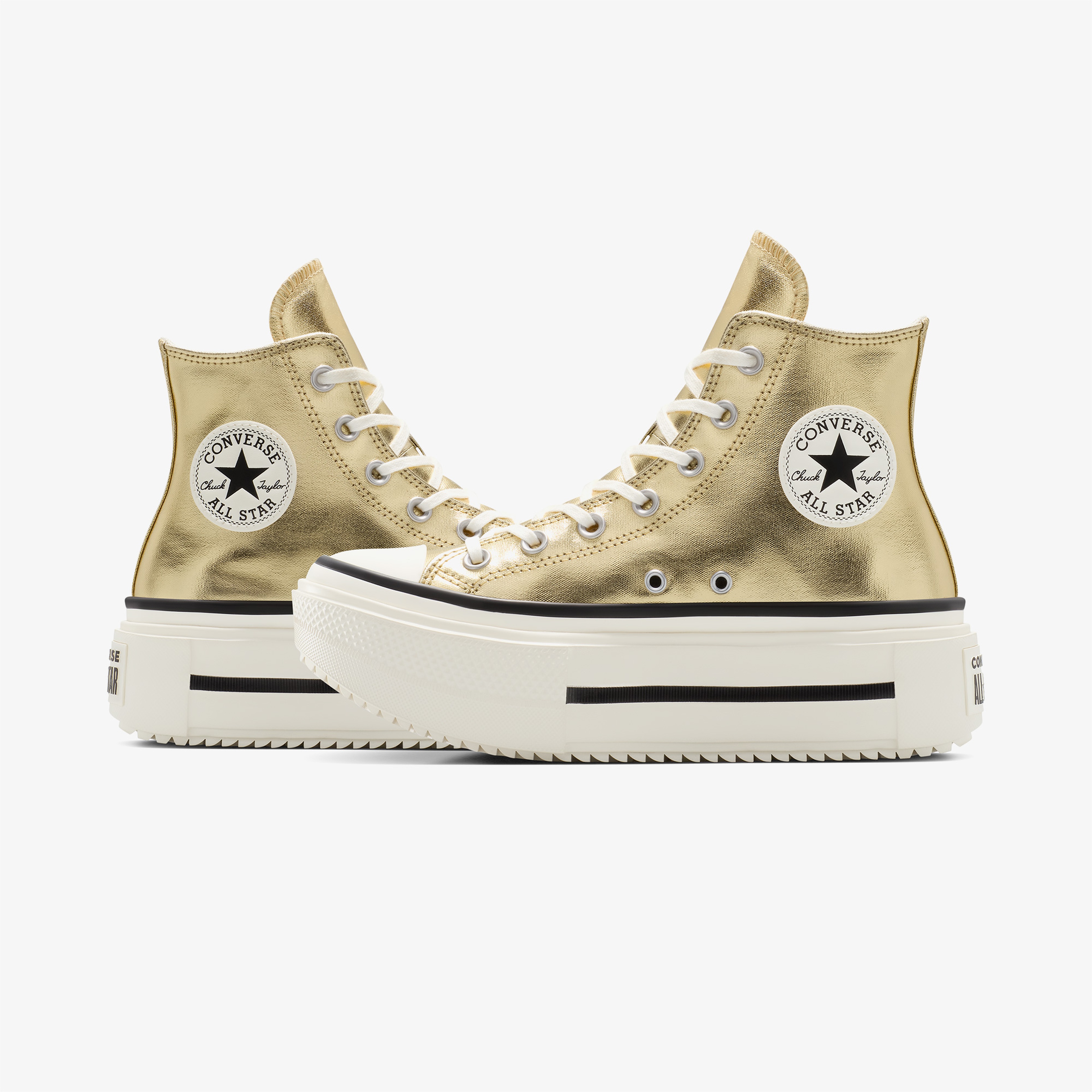 Converse Chuck Taylor All Star Lift Double Stack Unisex Sarı Sneaker