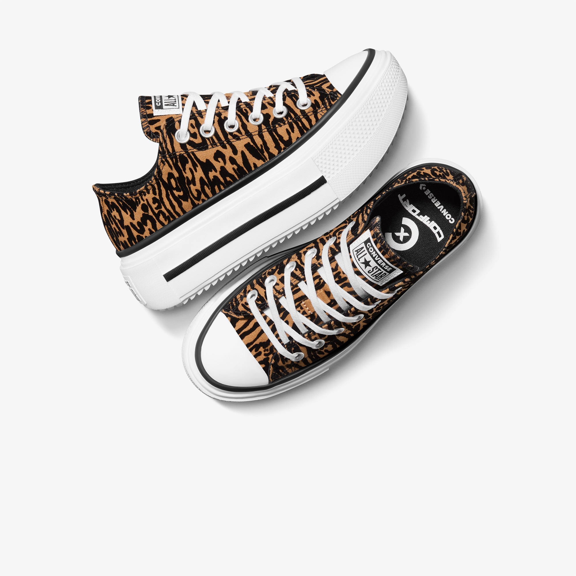 Converse Chuck Taylor All Star Lift Double Stack Unisex Kahverengi Sneaker