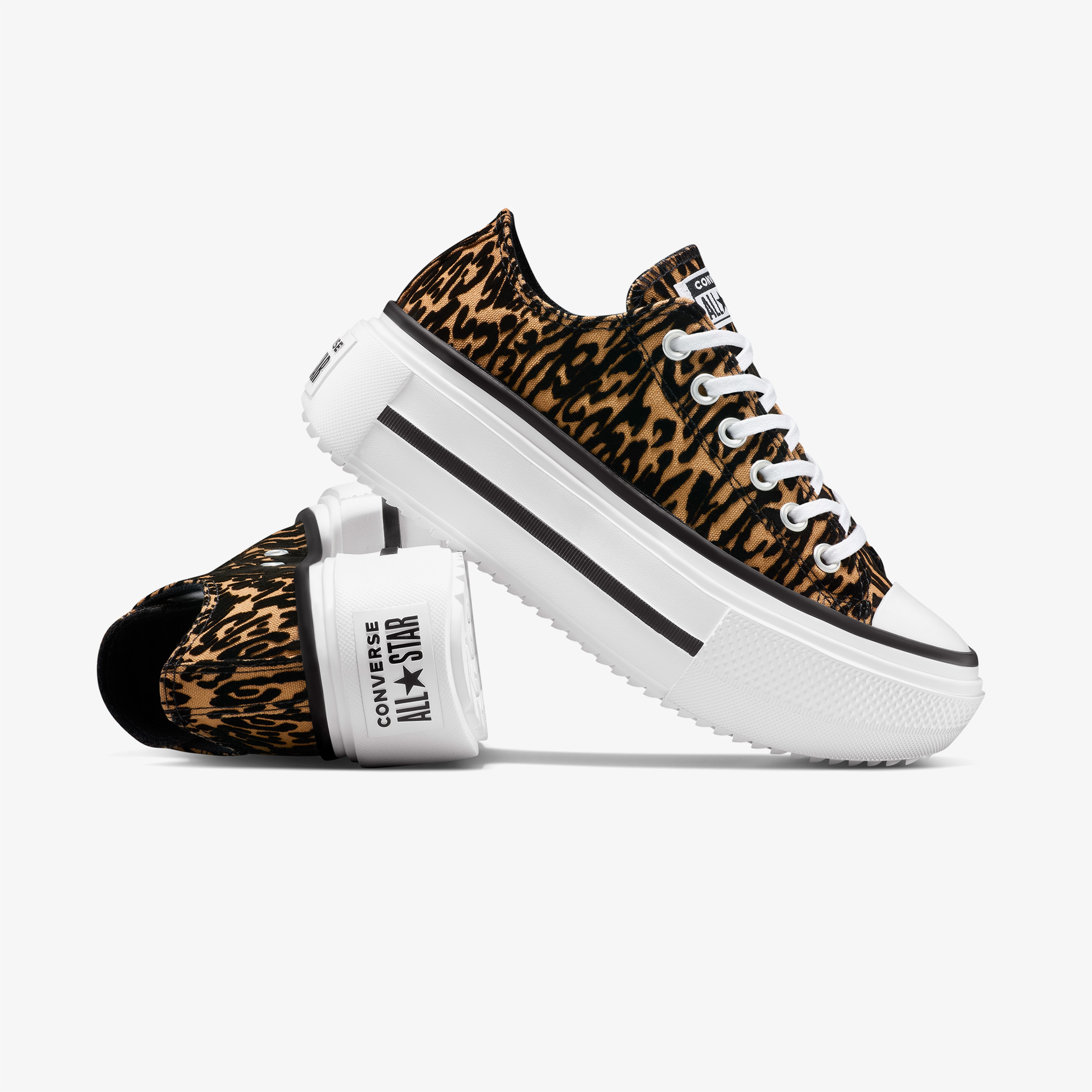 Converse Chuck Taylor All Star Lift Double Stack Unisex Kahverengi Sneaker