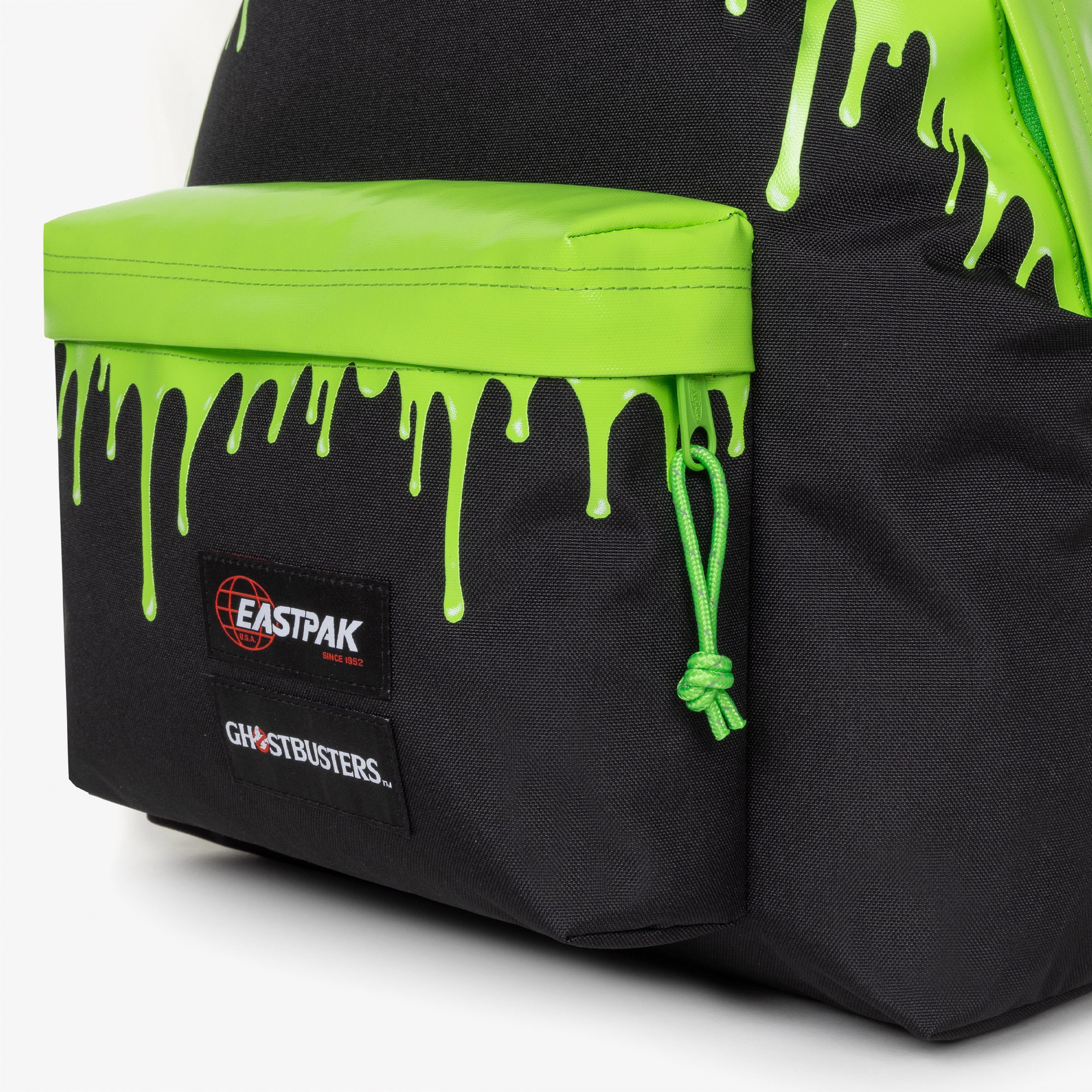 Eastpak x Ghostbusters Padded Pakr Slimmer Unisex Siyah/Yeşil Sırt Çantası
