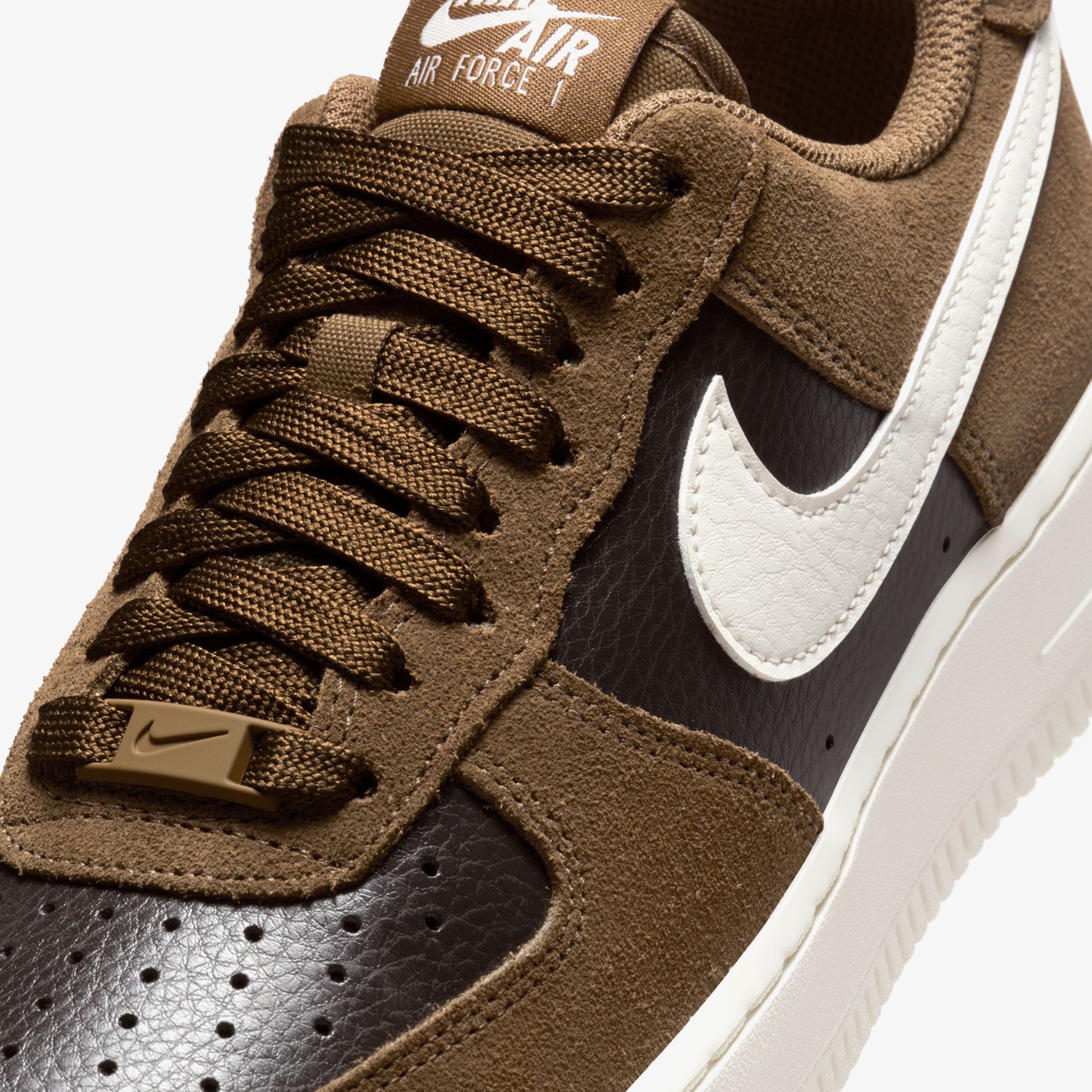 Nike Air Force 1 '07 Kadın Kahverengi Spor Ayakkabı