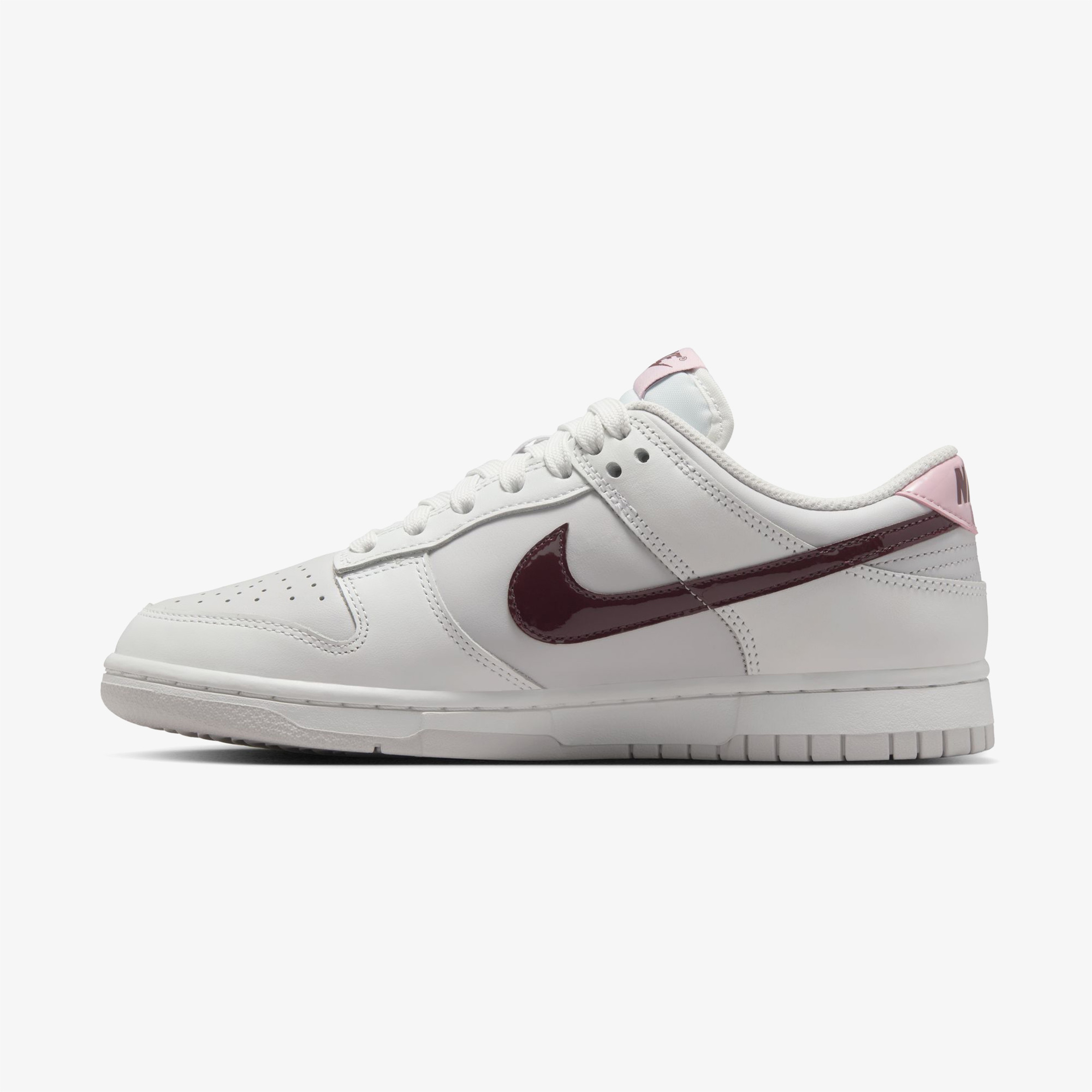 Nike Dunk Low White Plum Chalk Kadın Beyaz Spor Ayakkabı