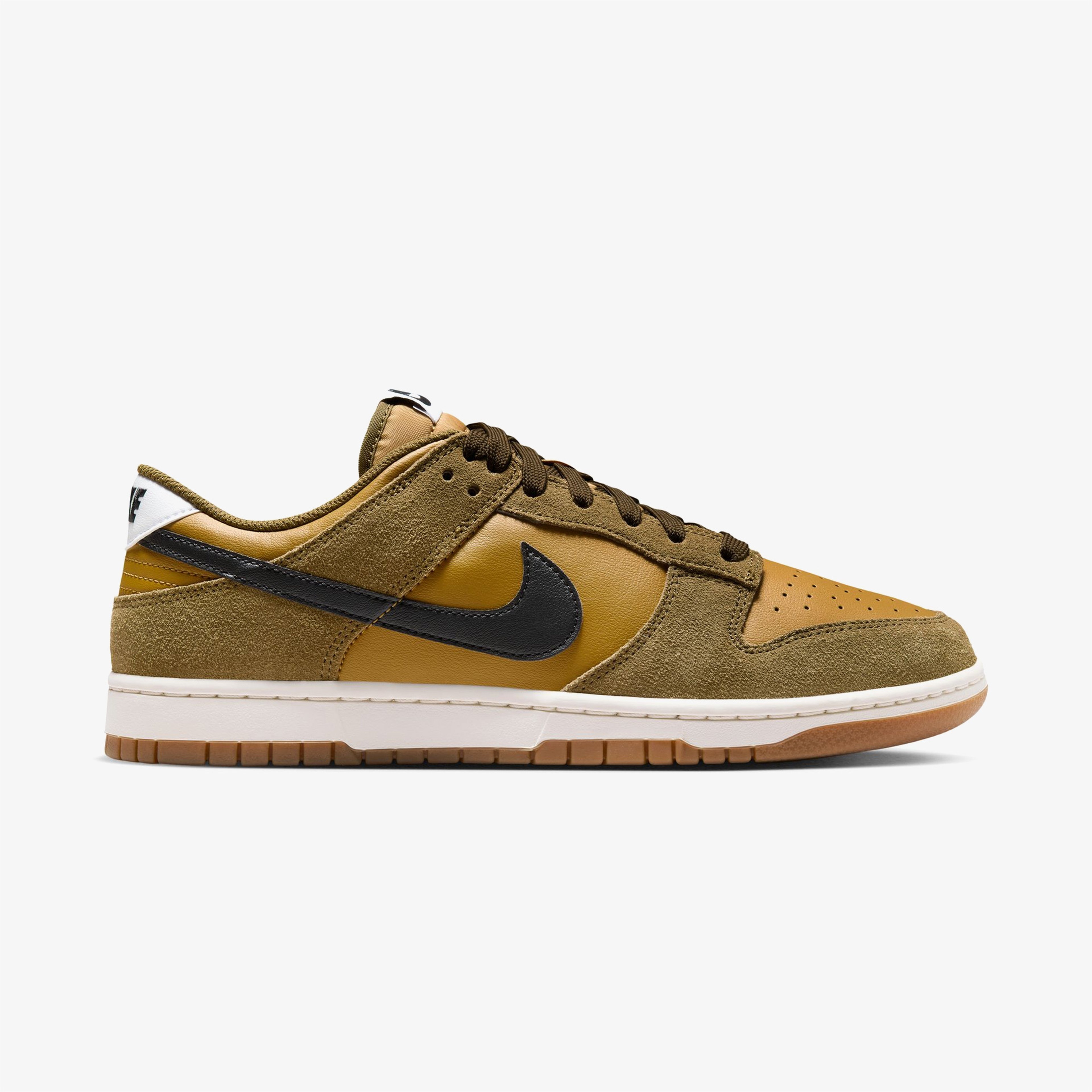 Nike Dunk Low Retro SE Ochre Olive Flak Gum Erkek Kahverengi Spor Ayakkabı