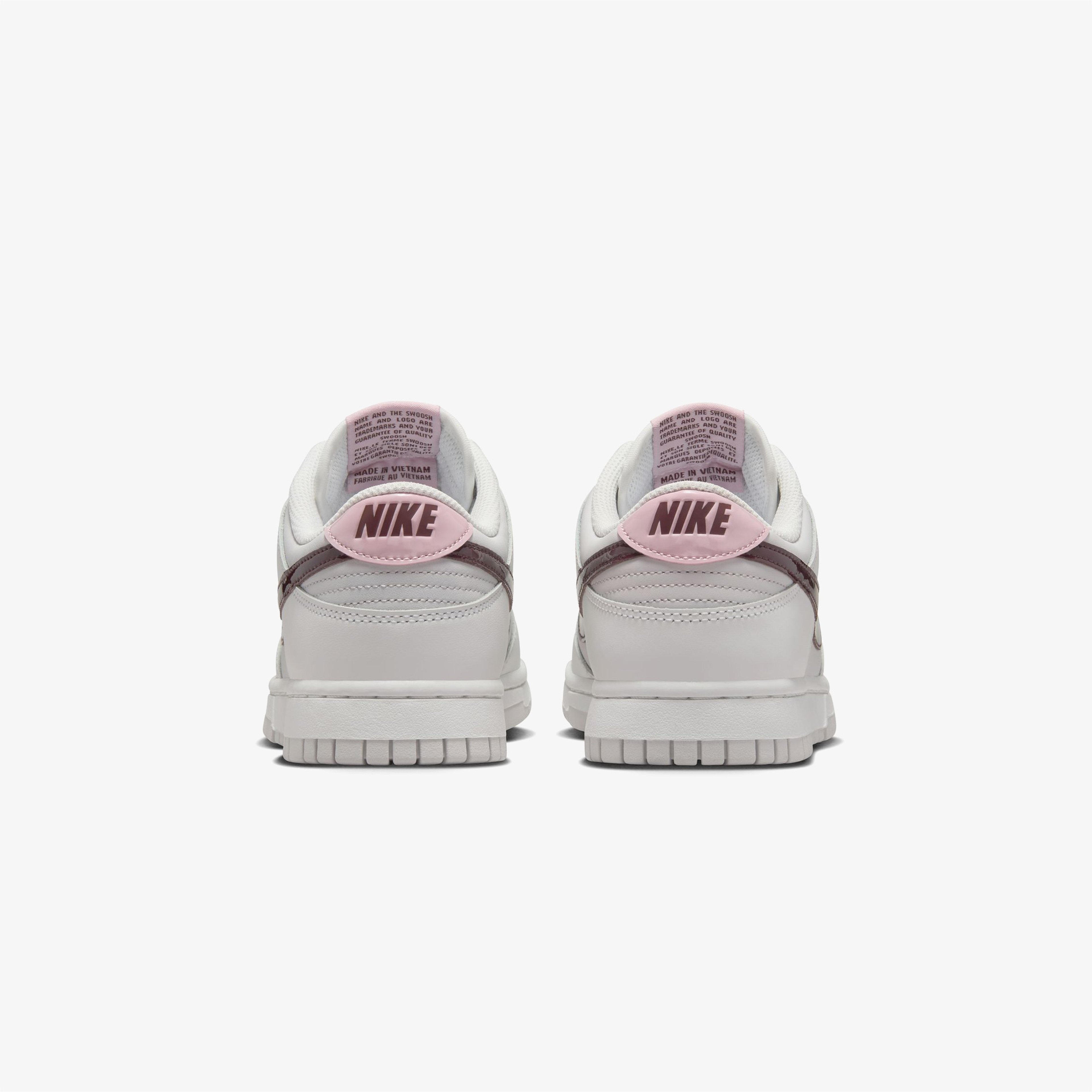 Nike Dunk Low White Plum Chalk Kadın Beyaz Spor Ayakkabı