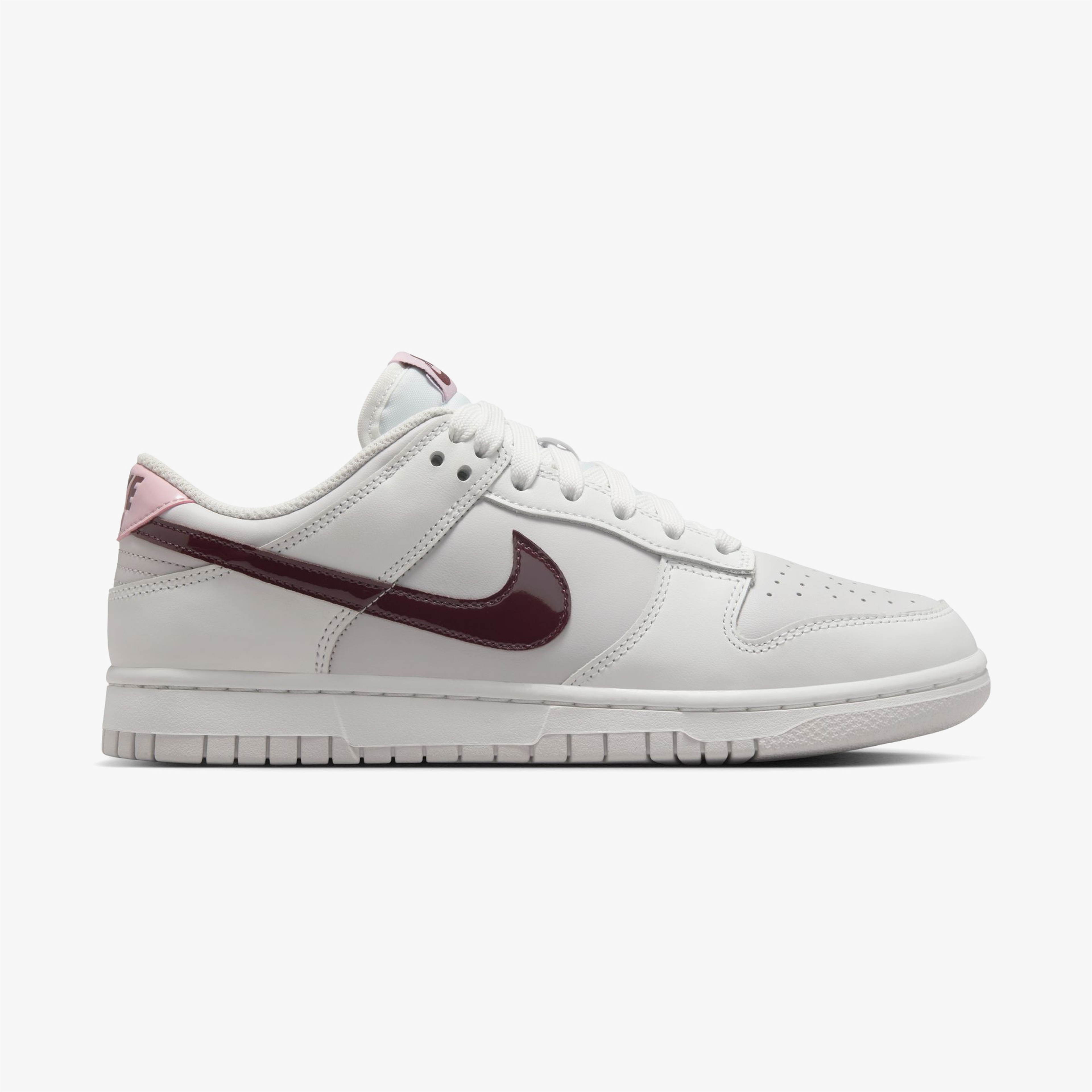 Nike Dunk Low White Plum Chalk Kadın Beyaz Spor Ayakkabı